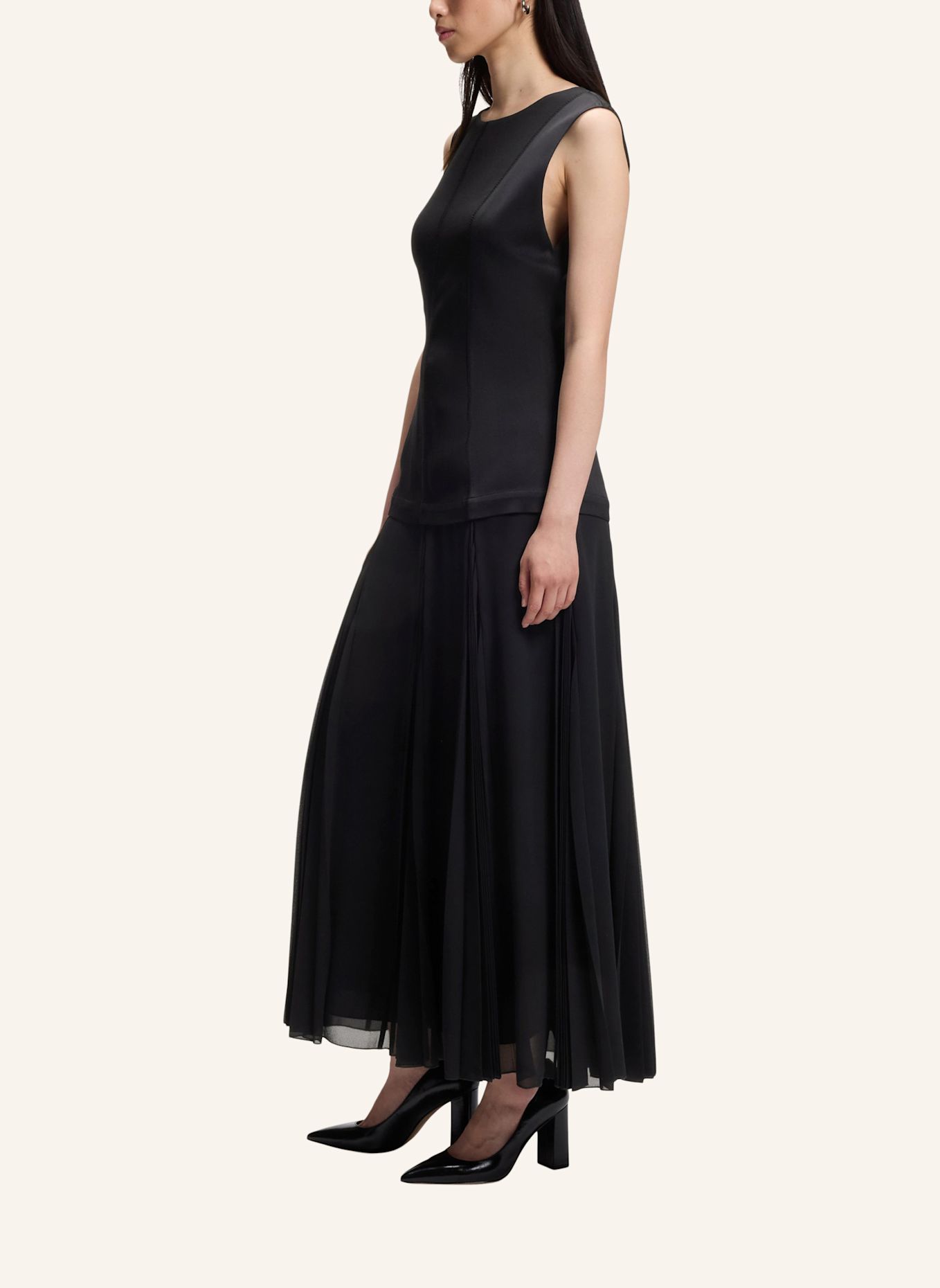 BOSS Kleid DETULIP Regular Fit: BLAU