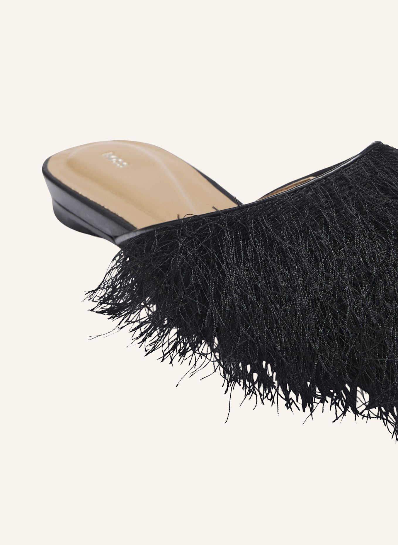 BOSS Sandalen MIAH_BALLMU_FTHN: SCHWARZ