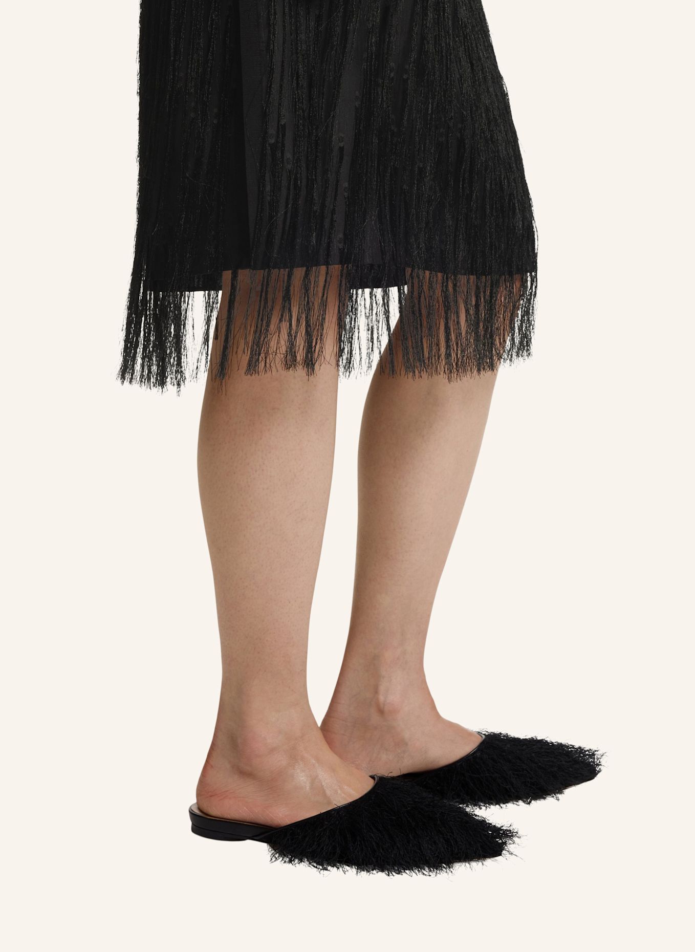 BOSS Sandalen MIAH_BALLMU_FTHN: SCHWARZ