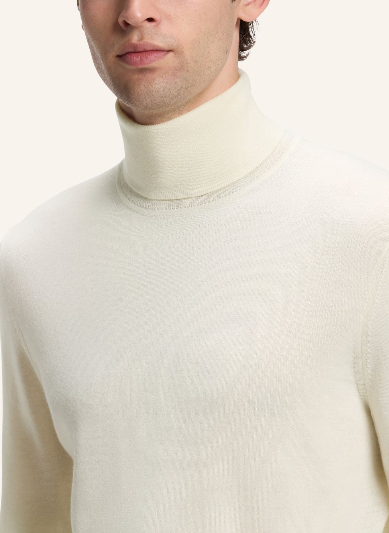 BOSS Pullover FERNANDO_DB Regular Fit: WEISS
