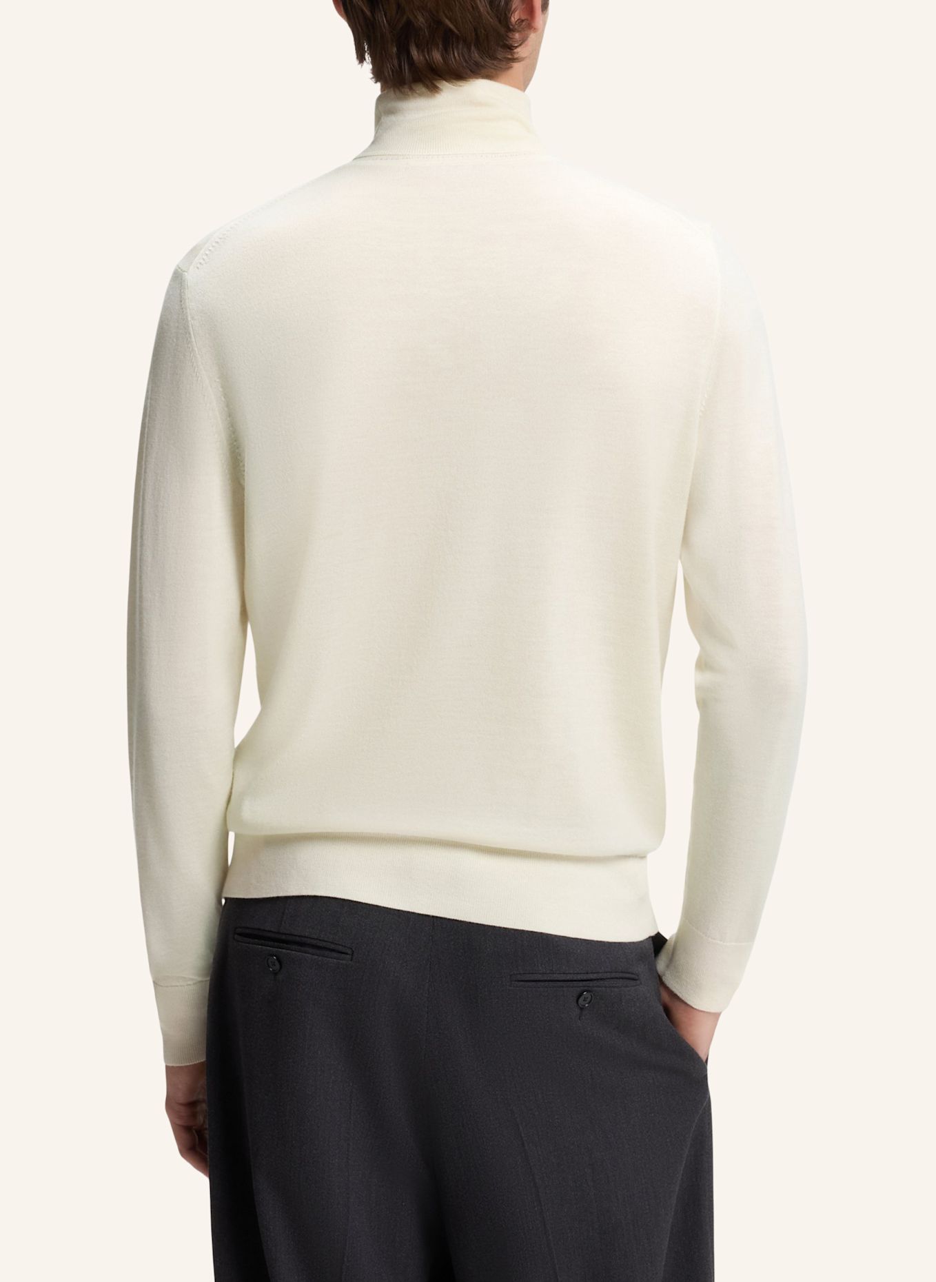 BOSS Pullover FERNANDO_DB Regular Fit: WEISS