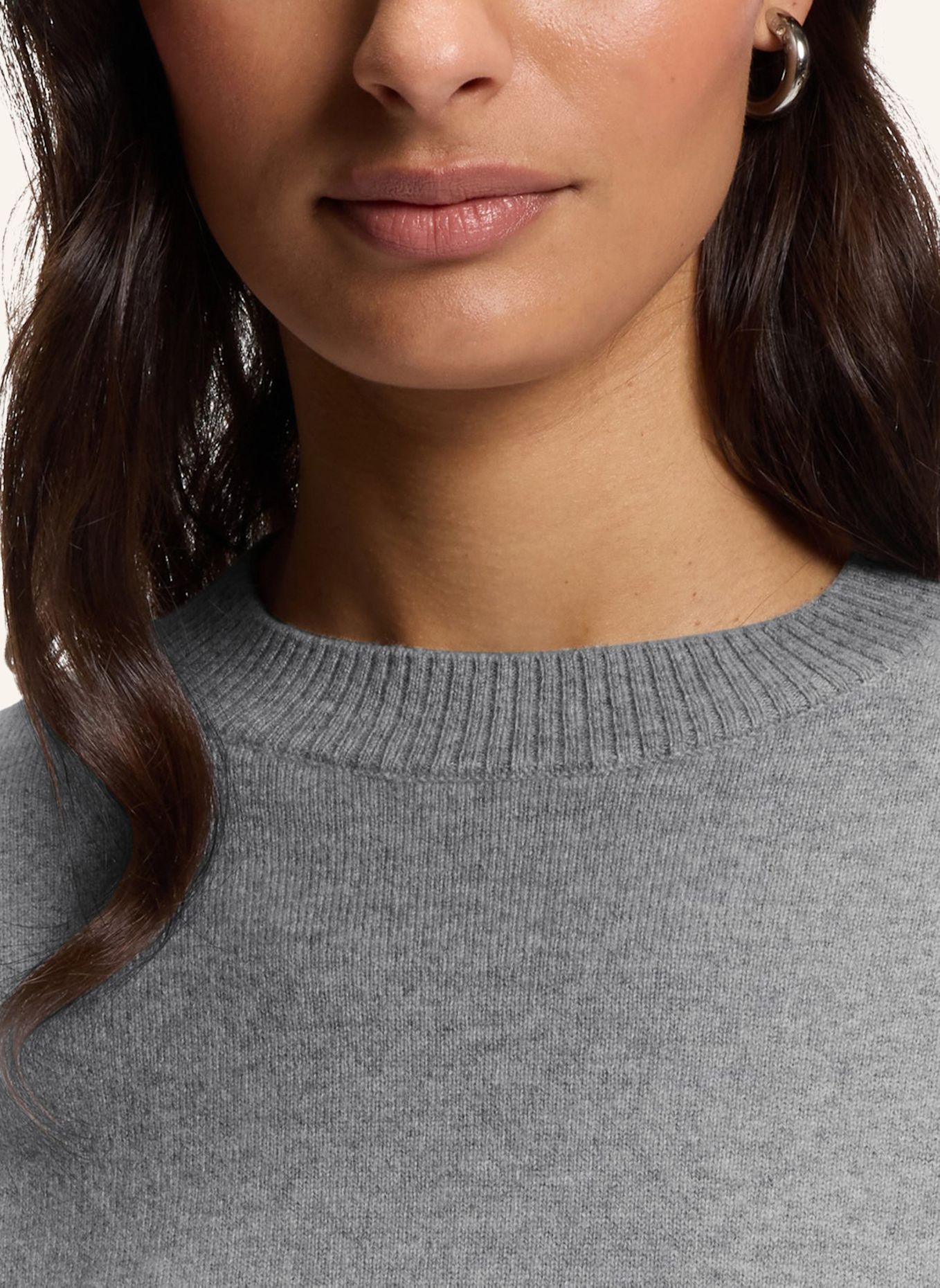 BOSS Pullover FIALKA: GRAU