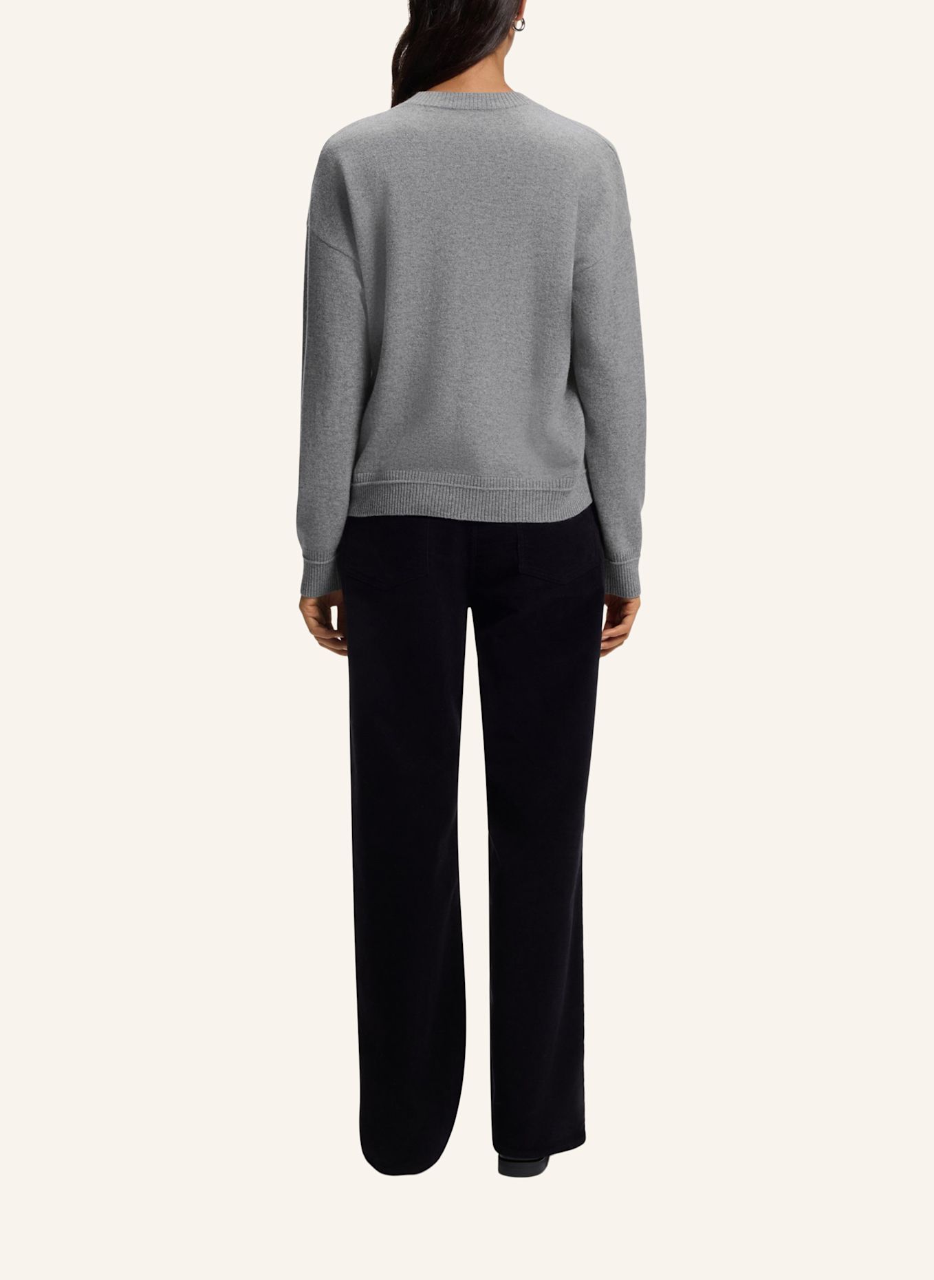 BOSS Pullover FIALKA: GRAU