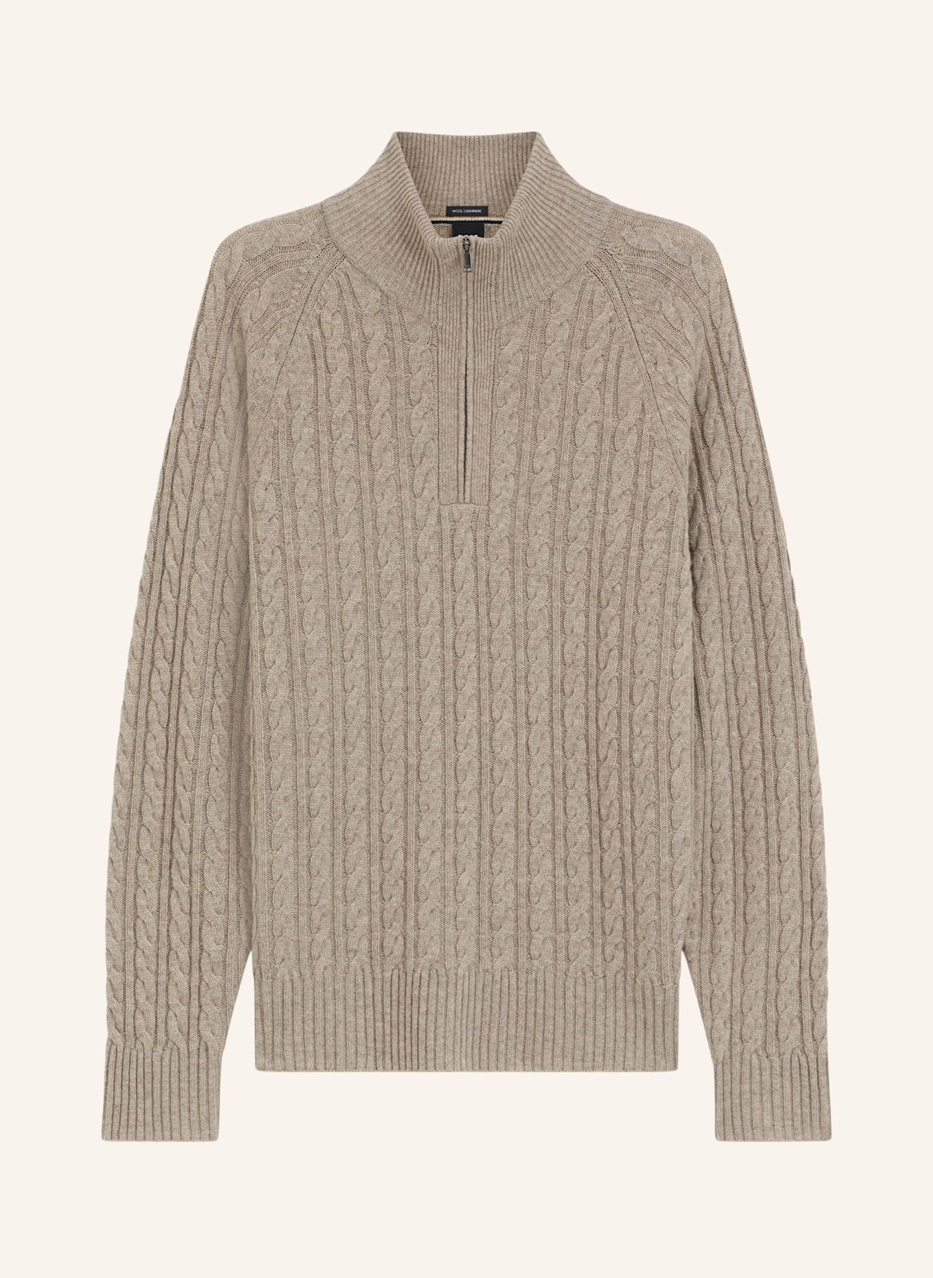 BOSS Pullover H-FURORE Regular Fit: BRAUN