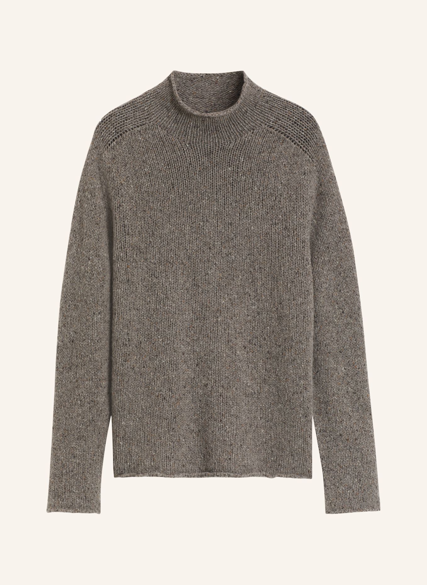 BOSS Pullover FIRAS_DB Regular Fit: HELLBRAUN