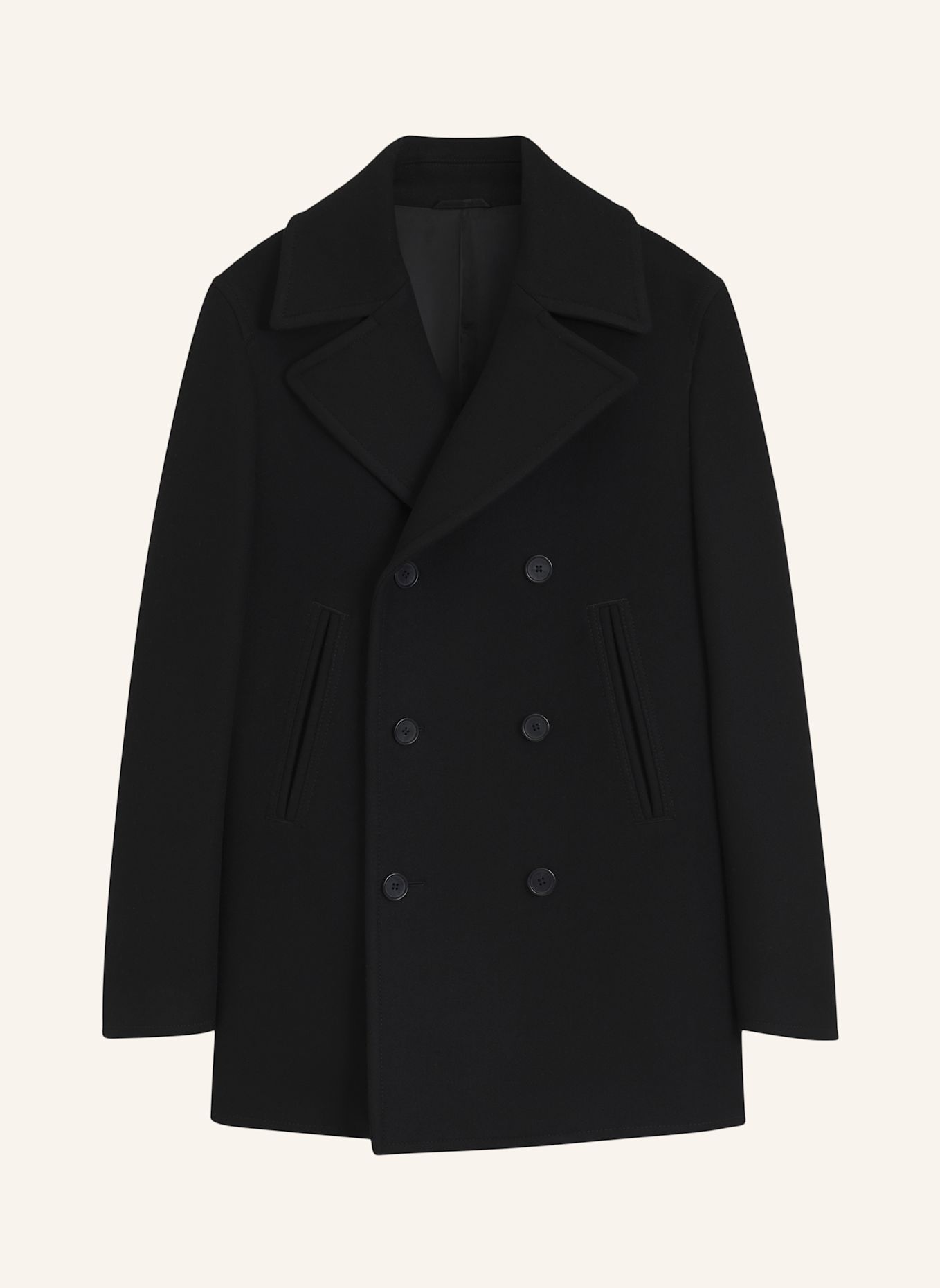 BOSS Mantel PEACOAT-264_DB: SCHWARZ