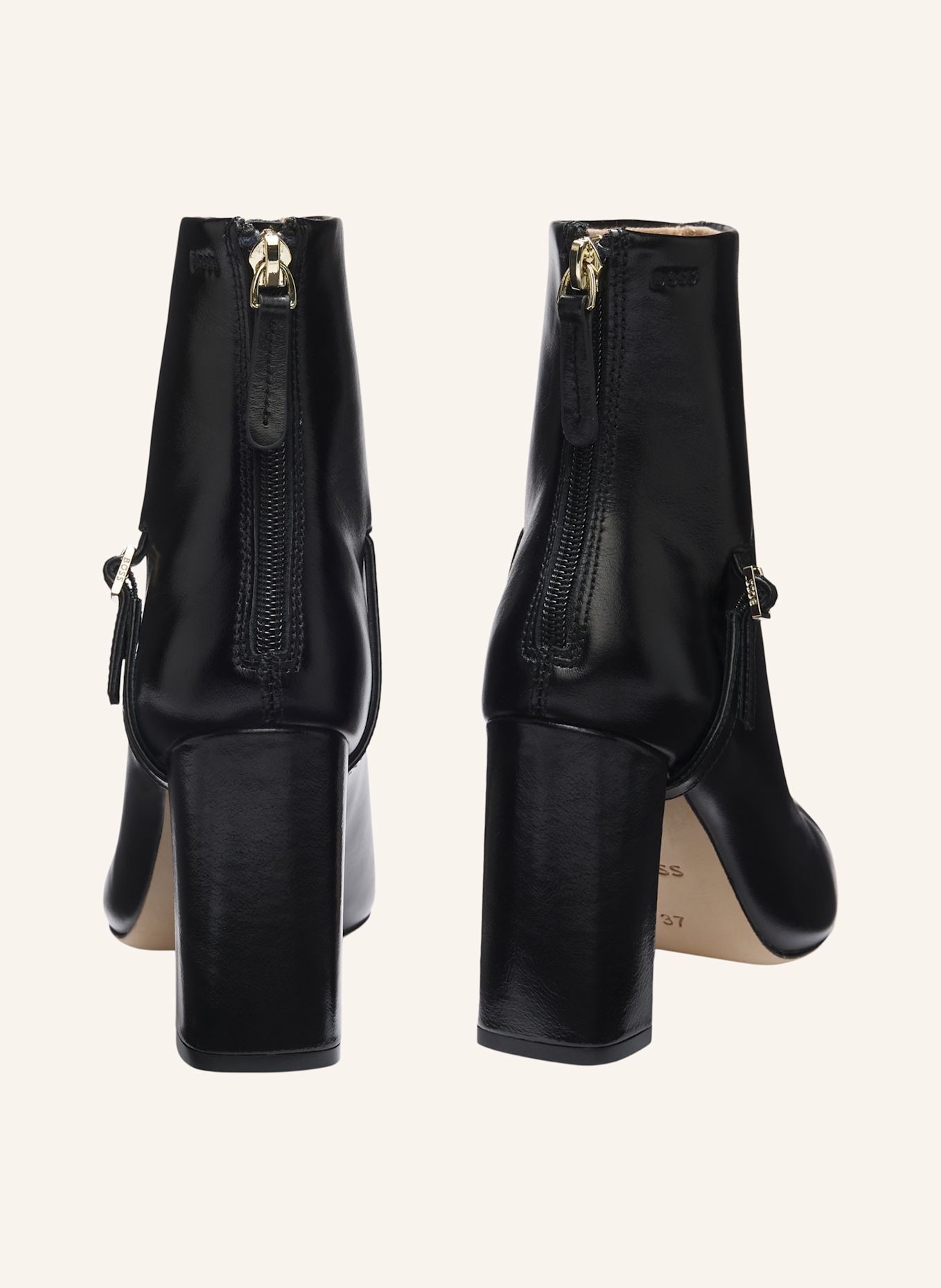 BOSS Boots MIAH_CHBOOTIE90_NA: SCHWARZ