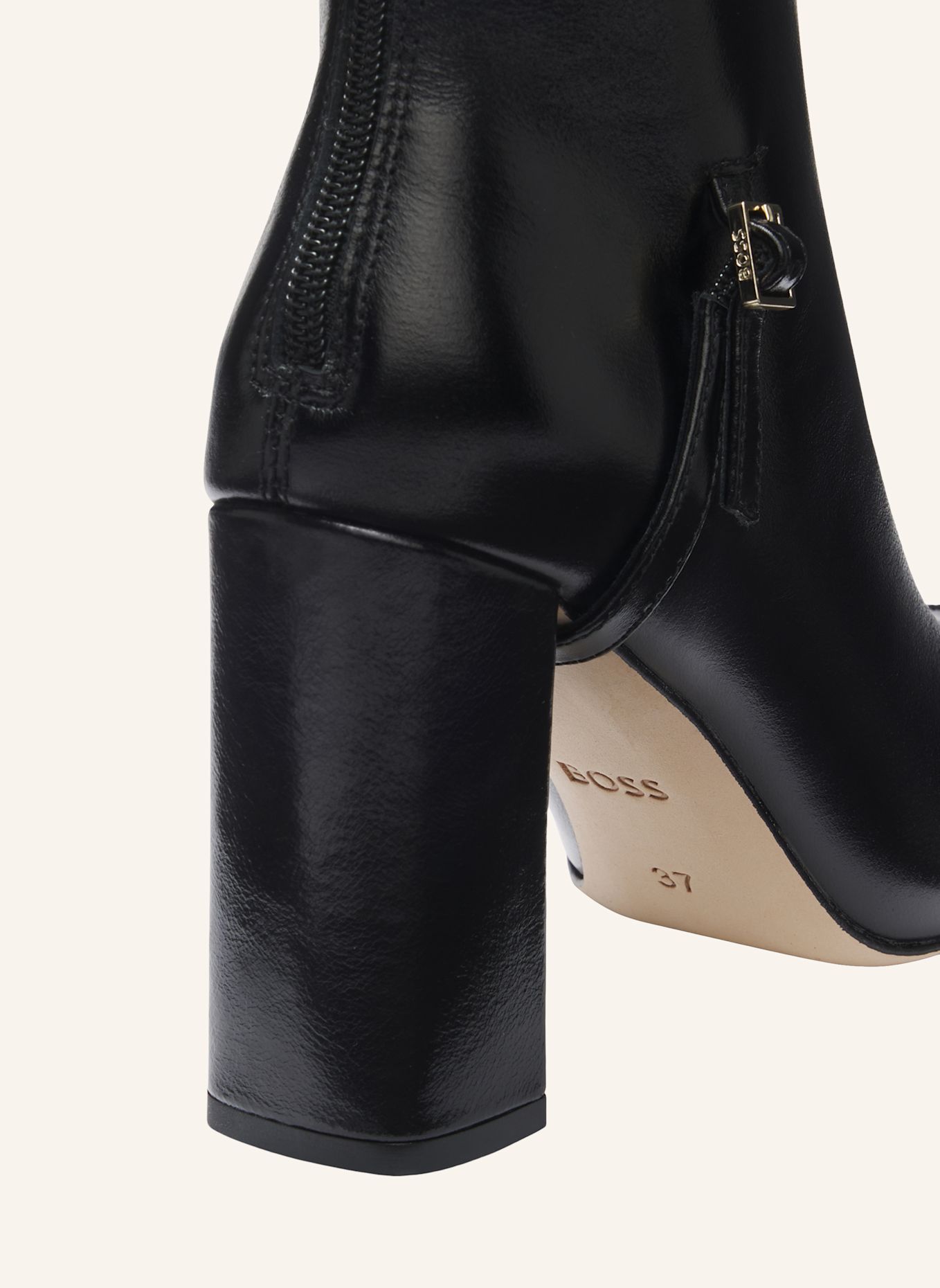 BOSS Boots MIAH_CHBOOTIE90_NA: SCHWARZ