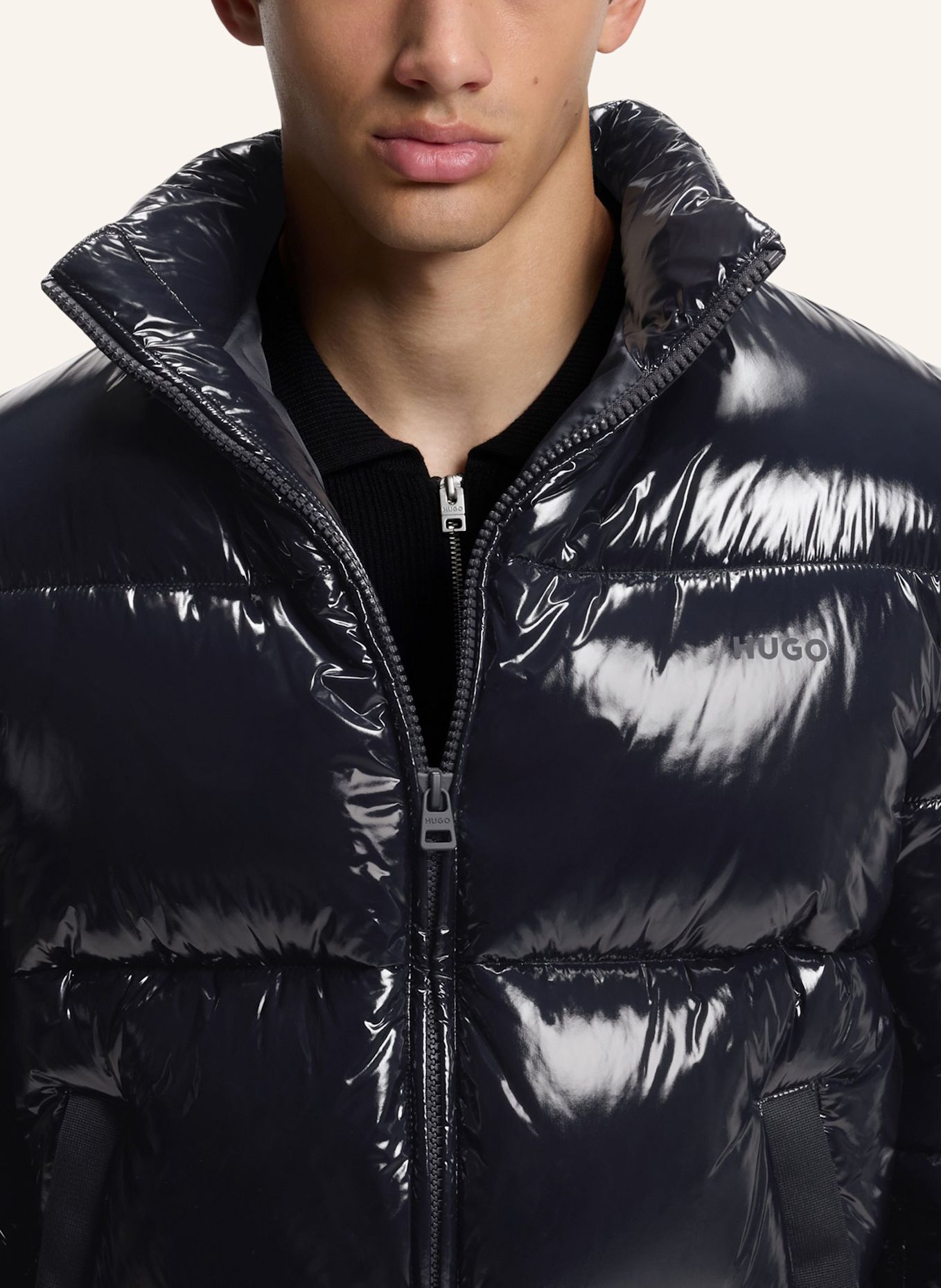 HUGO Jacke BALTOS2641 Regular Fit: DUNKELBLAU