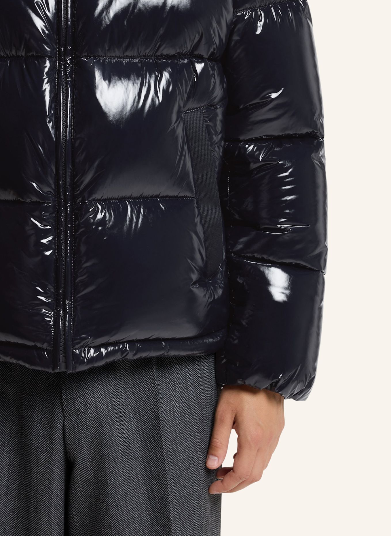 HUGO Jacke BALTOS2641 Regular Fit: DUNKELBLAU