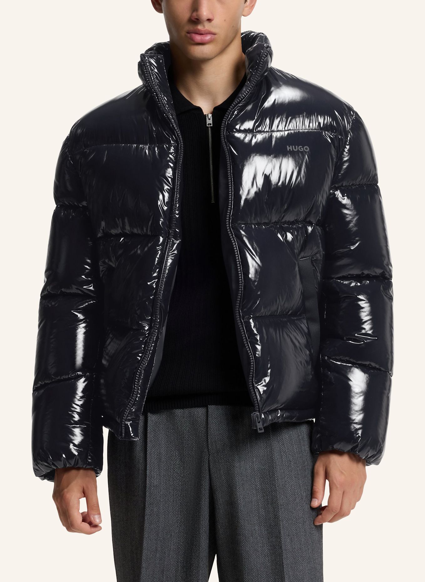 HUGO Jacke BALTOS2641 Regular Fit: DUNKELBLAU