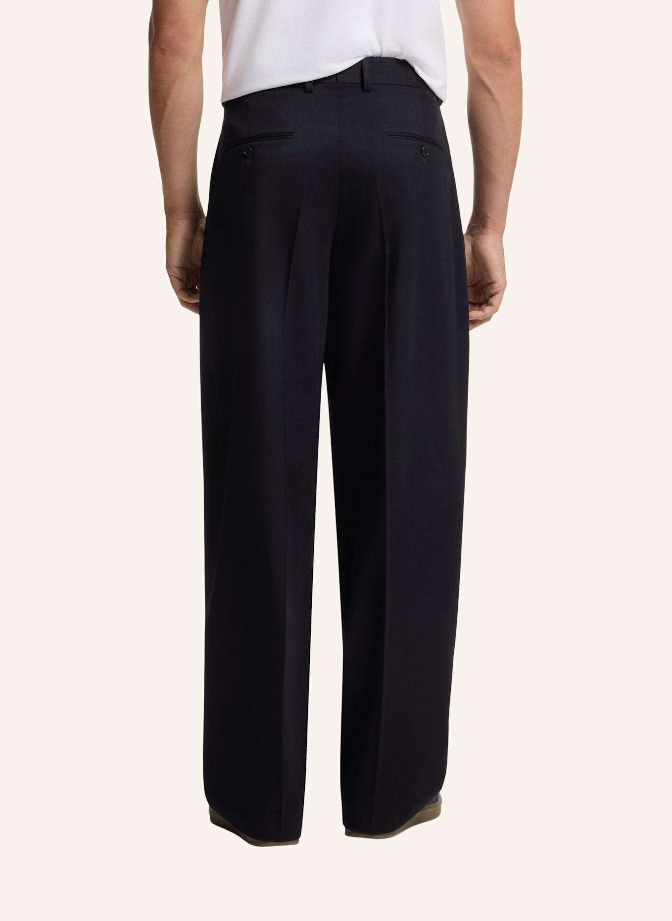 BOSS Businesshose 2PLT-TROUSERS-264_DB 100 % Not Applicable: DUNKELBLAU