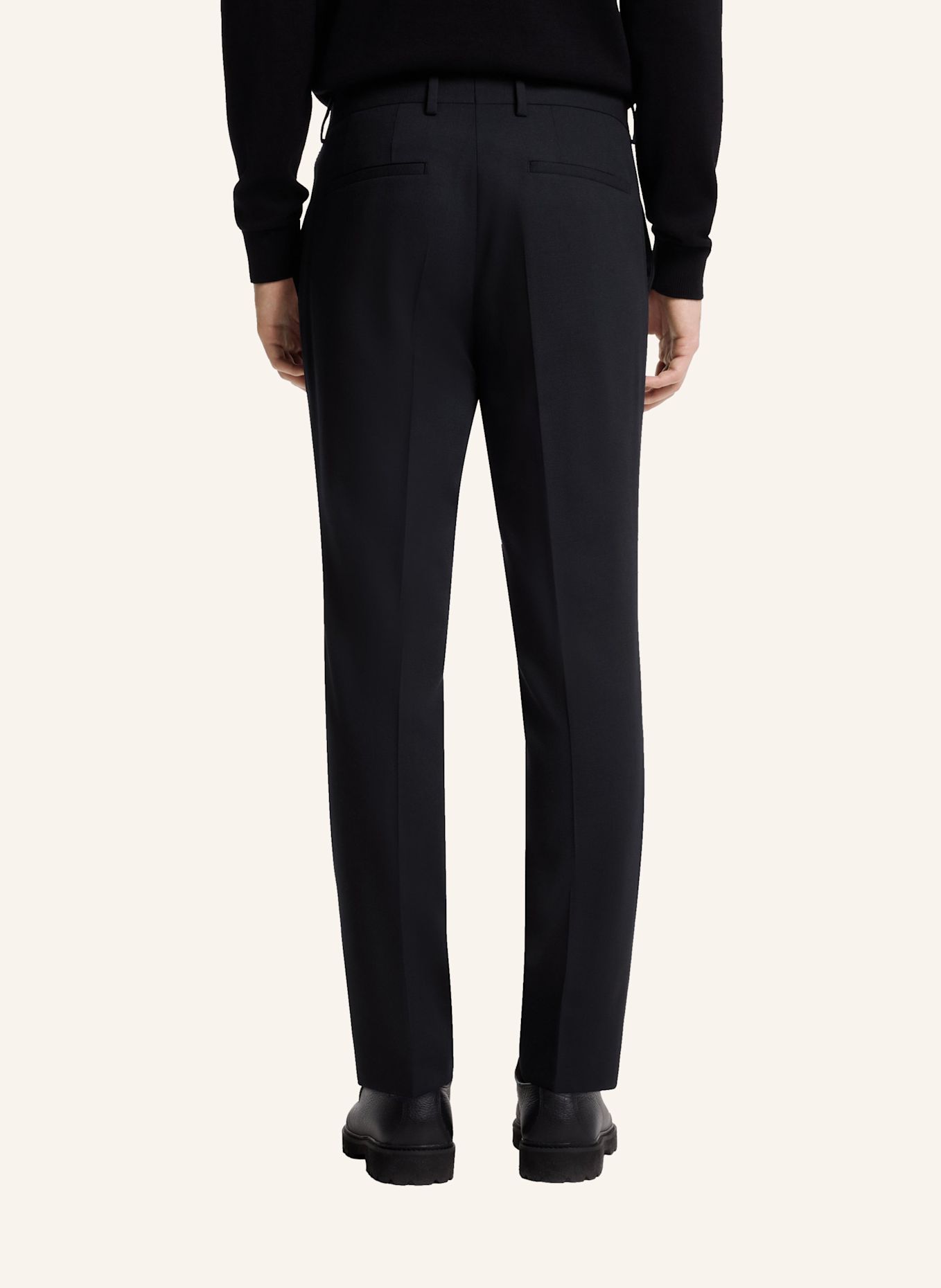 HUGO Anzug HENRY-GETLIN253X Slim Fit: DUNKELBLAU