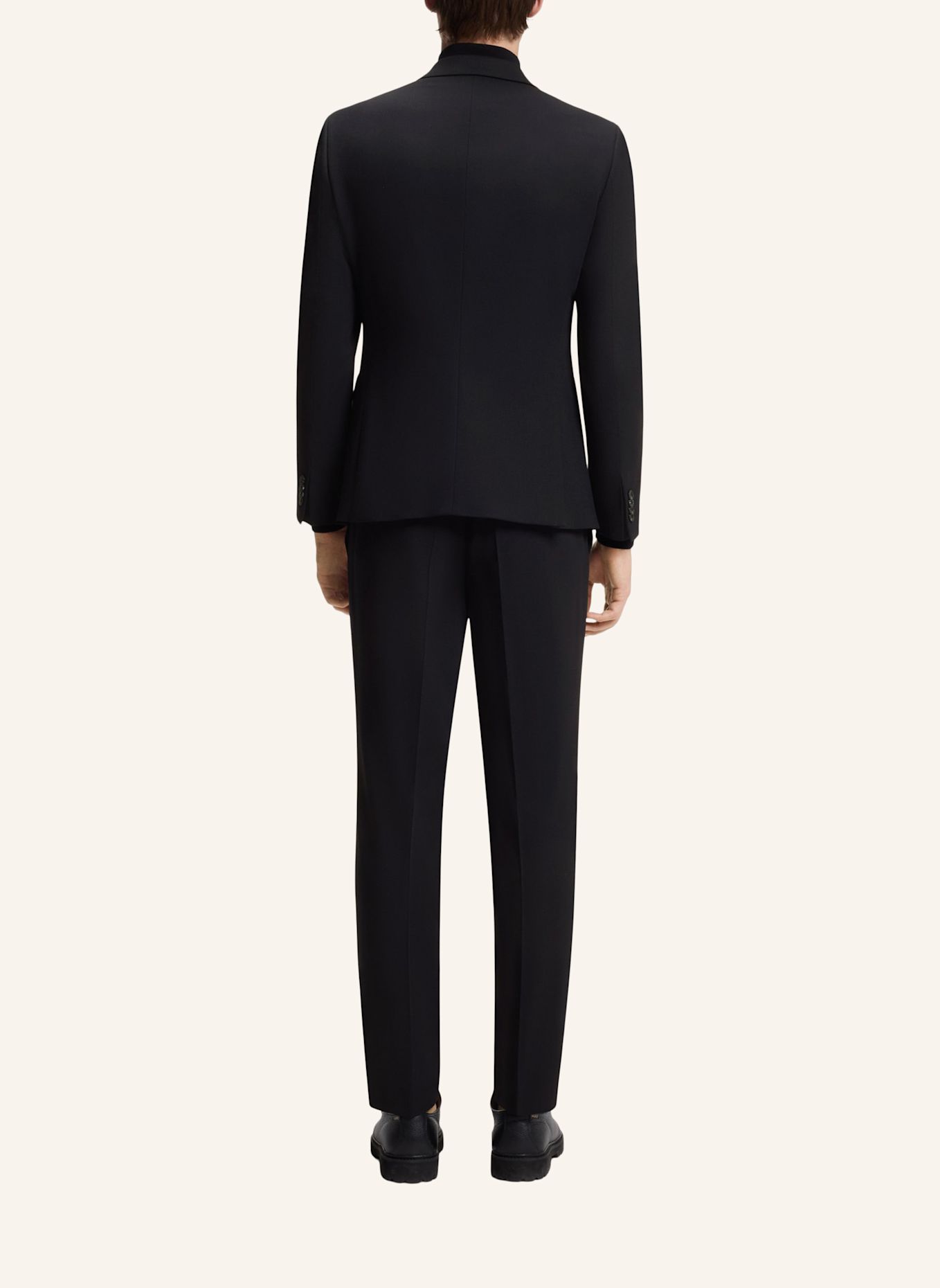 HUGO Anzug HENRY-GETLIN253X Slim Fit: DUNKELBLAU