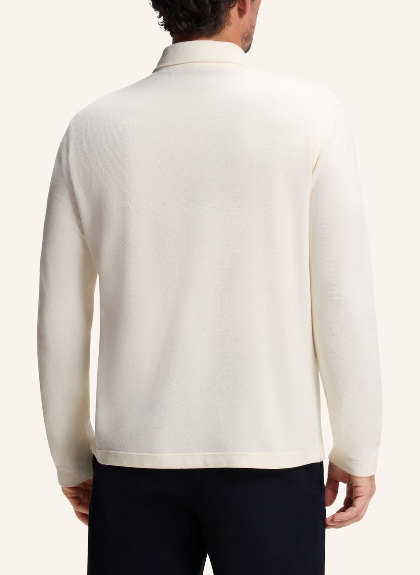 BOSS Polo PALEY 7_DB Regular Fit: WEISS