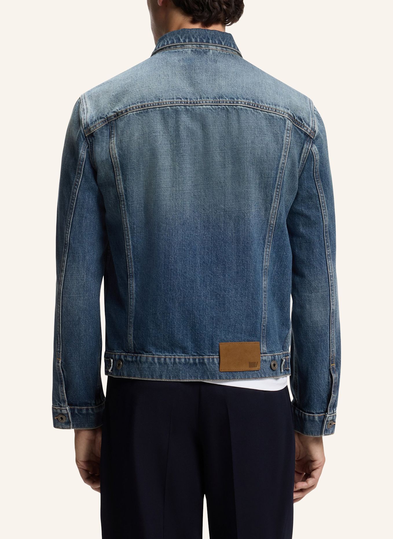 BOSS Jeansjacke TRUCKER_DB: BLAU