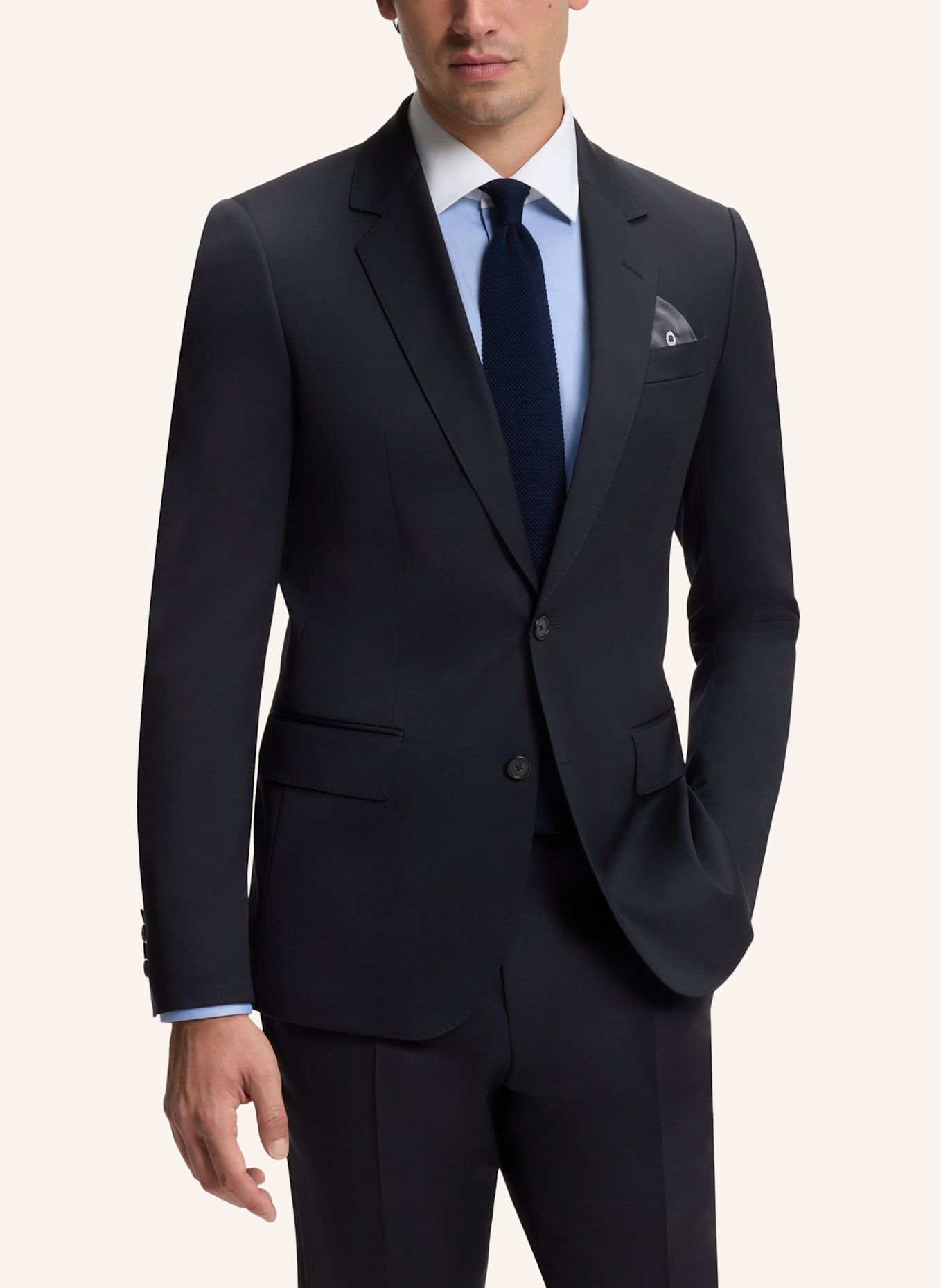 BOSS Sakko SB-SUITJACKET-262_DB Slim Fit: DUNKELBLAU