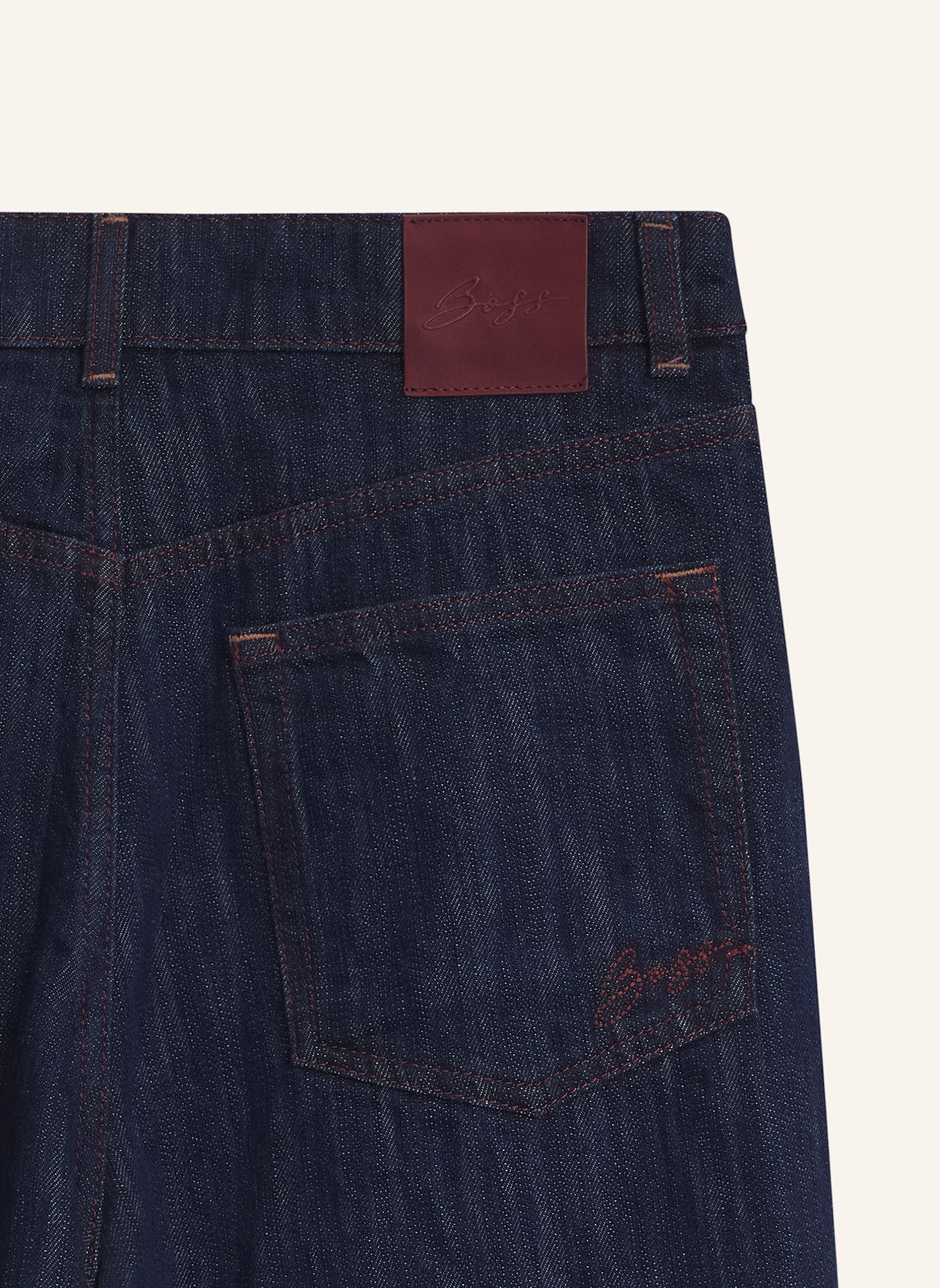 BOSS Jeans C_MARLENE HR 19.0 100 % Not Applicable: DUNKELBLAU
