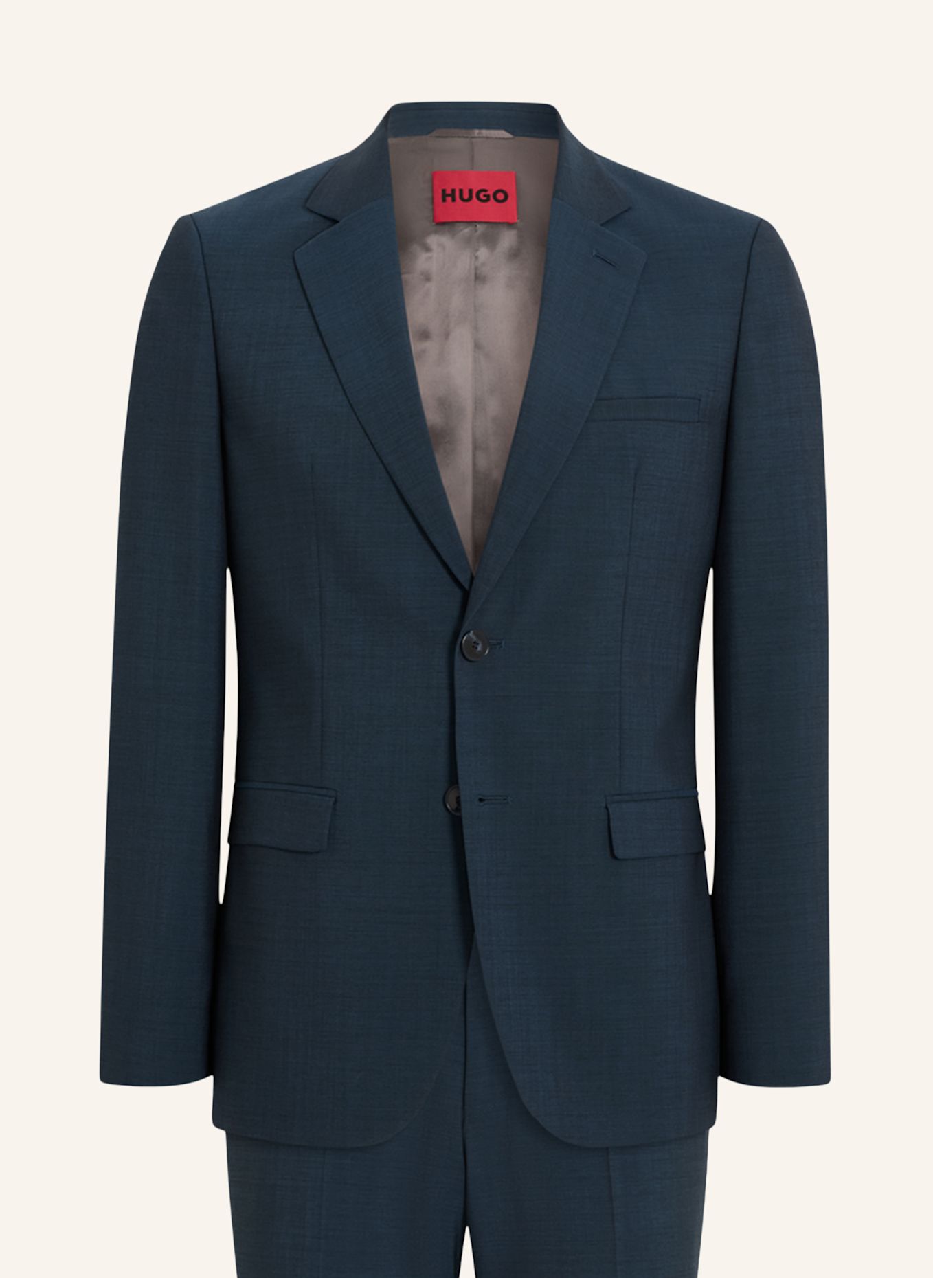HUGO Anzug ARTI-HESTEN253X Extra-Slim Fit: TÜRKIS