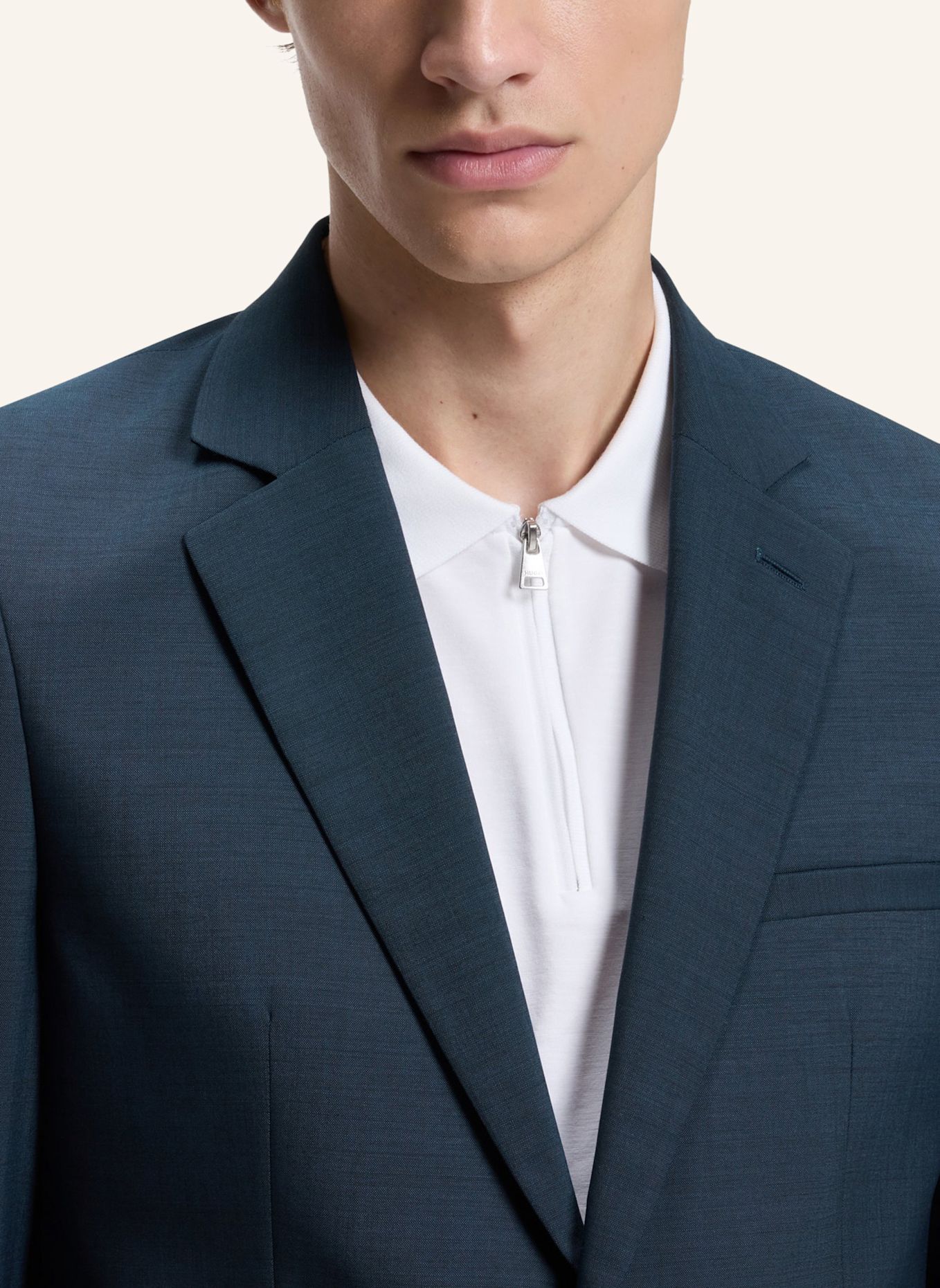 HUGO Anzug ARTI-HESTEN253X Extra-Slim Fit: TÜRKIS