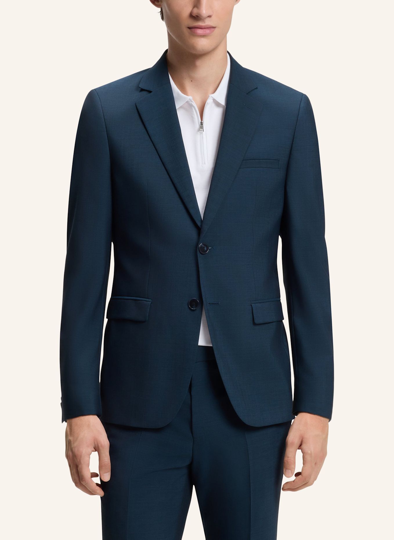 HUGO Anzug ARTI-HESTEN253X Extra-Slim Fit: TÜRKIS