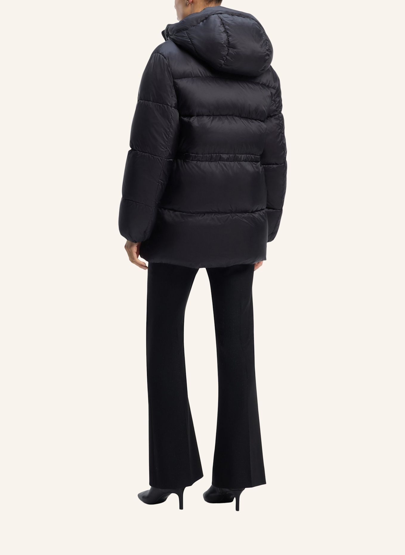 HUGO Jacke FALENTINA-3 Relaxed Fit: SCHWARZ