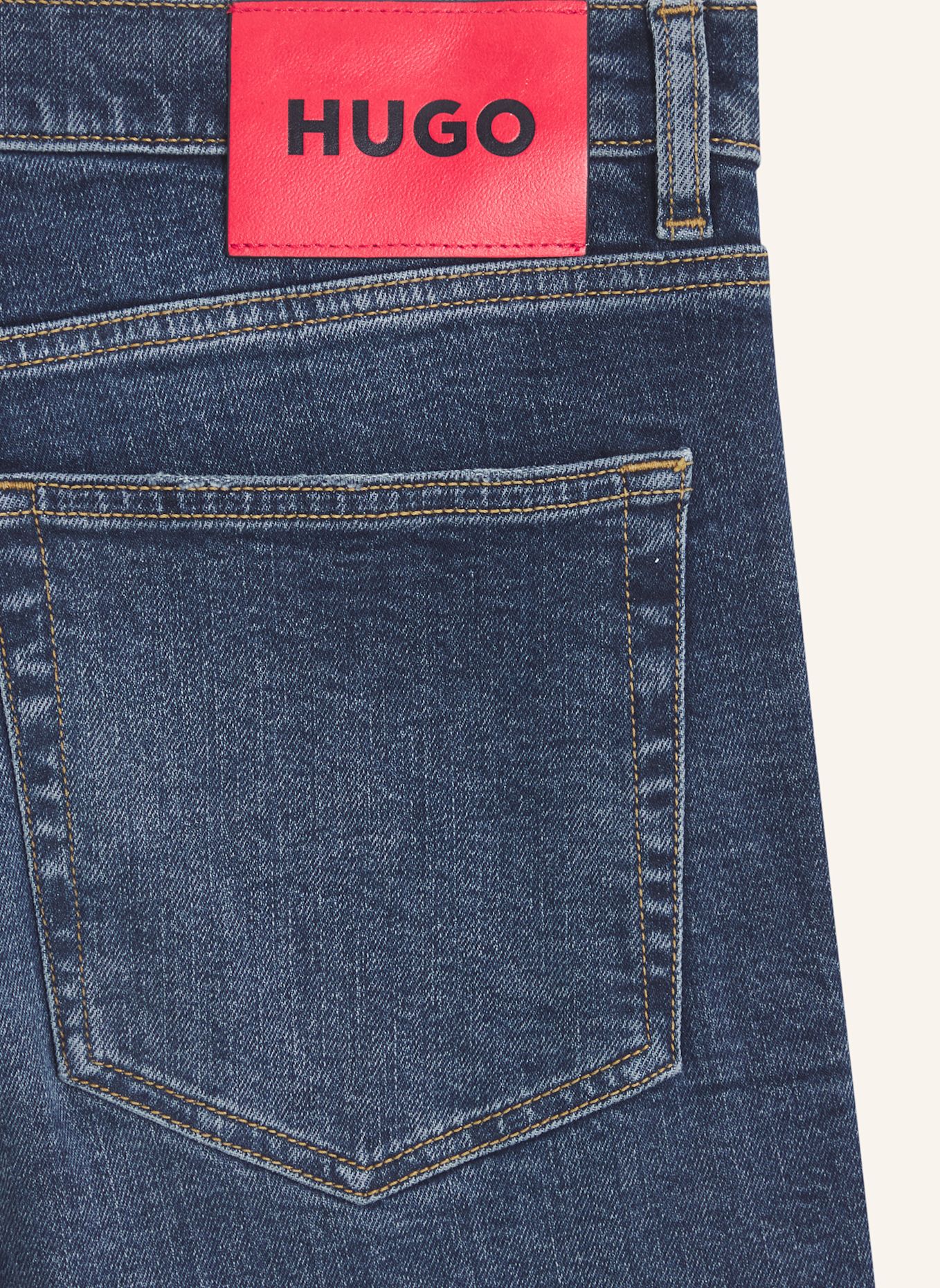 HUGO Jeans HUGO 734 Extra-Slim Fit: BLAU