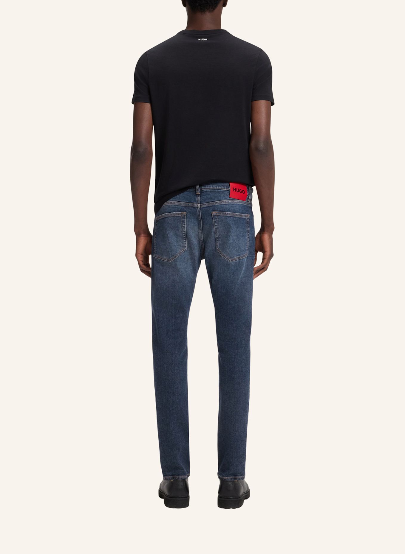 HUGO Jeans HUGO 734 Extra-Slim Fit: BLAU