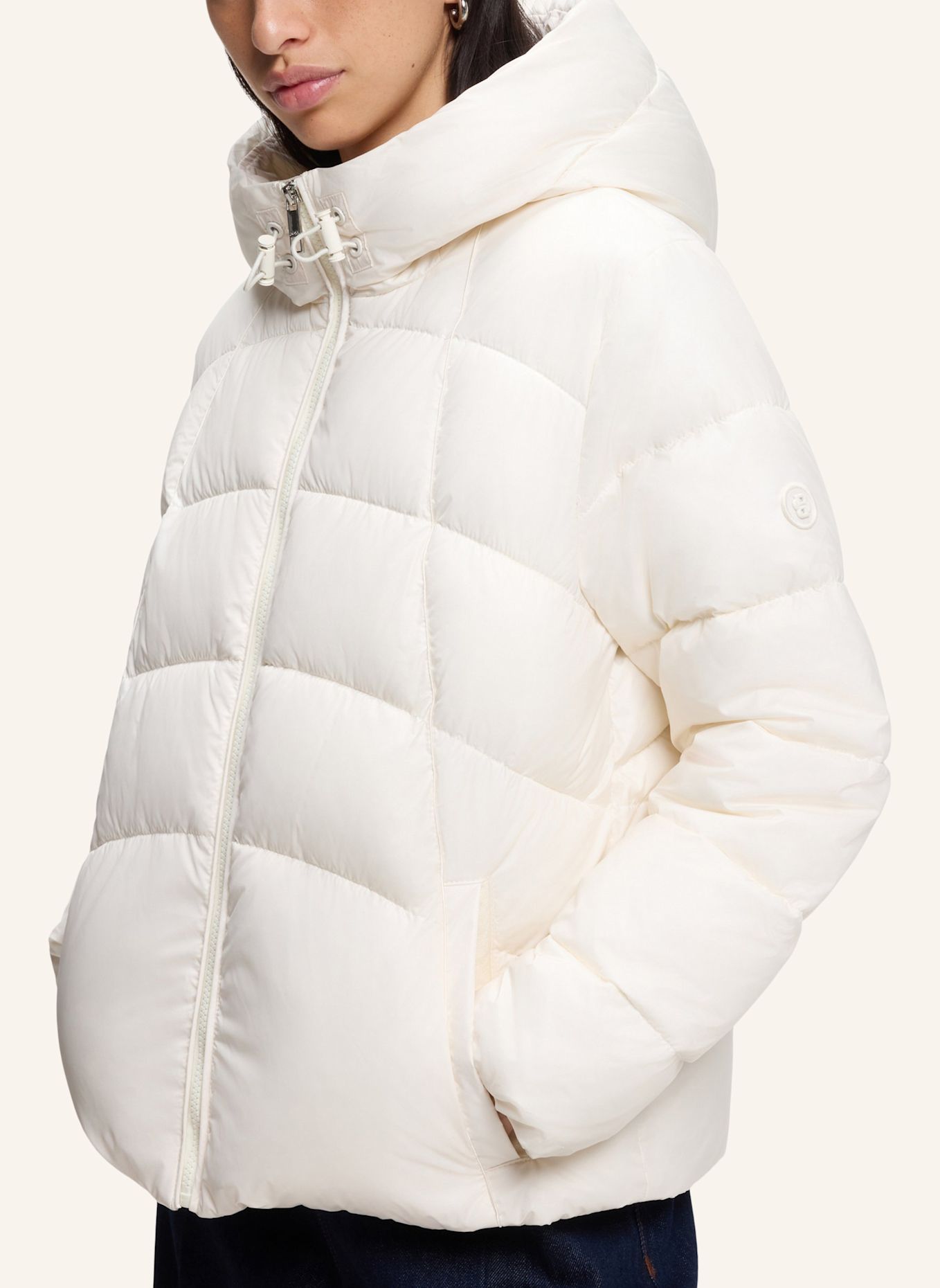 BOSS Jacke PEPULINA Regular Fit: WEISS