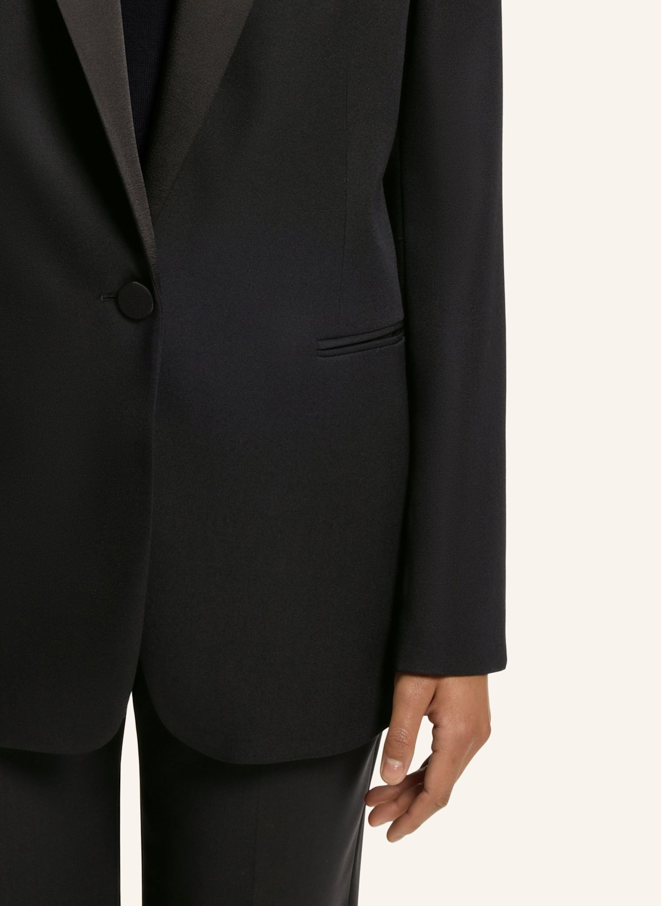 BOSS Blazer JEMINIA Regular Fit: SCHWARZ