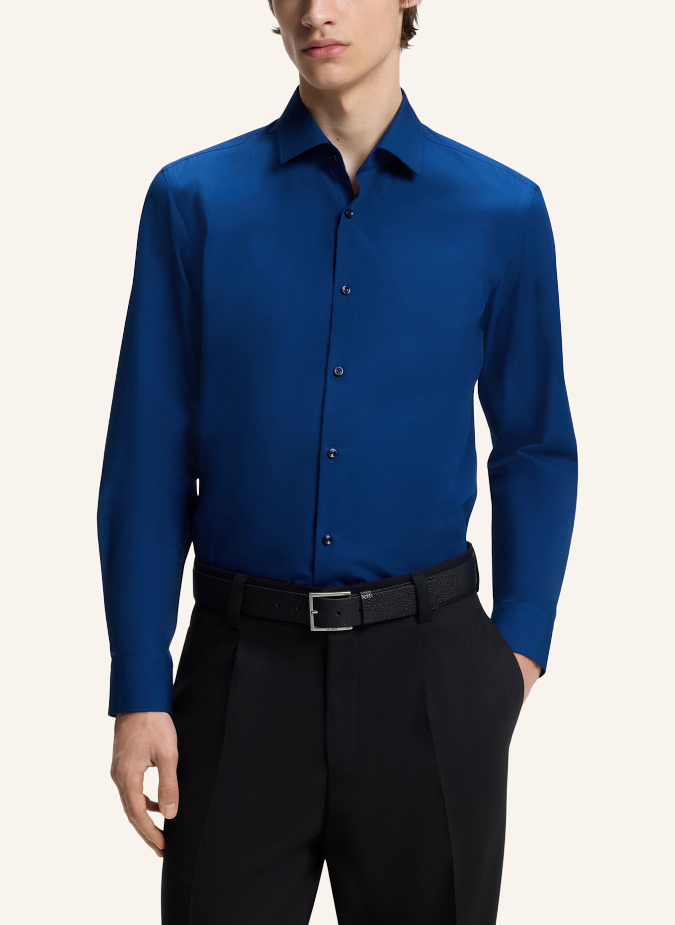 HUGO Hemd KENNO Slim Fit: BLAU