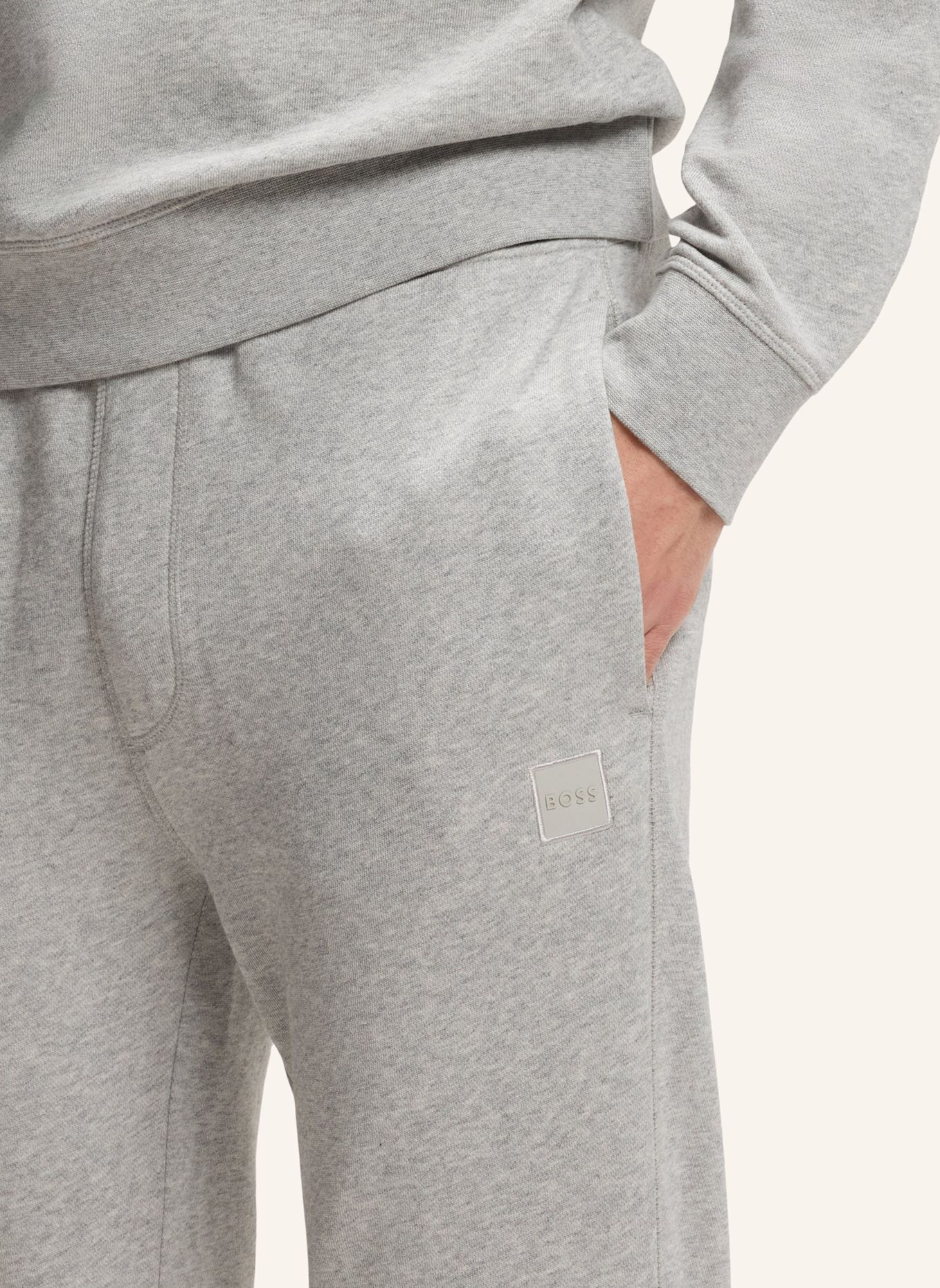 BOSS Jogginghose SESTART Regular Fit: GRAU