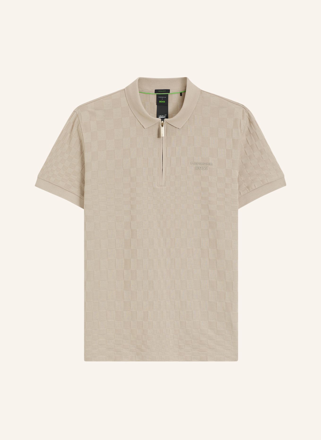 BOSS Jersey-Poloshirt ICONS70 Regular Fit: BEIGE