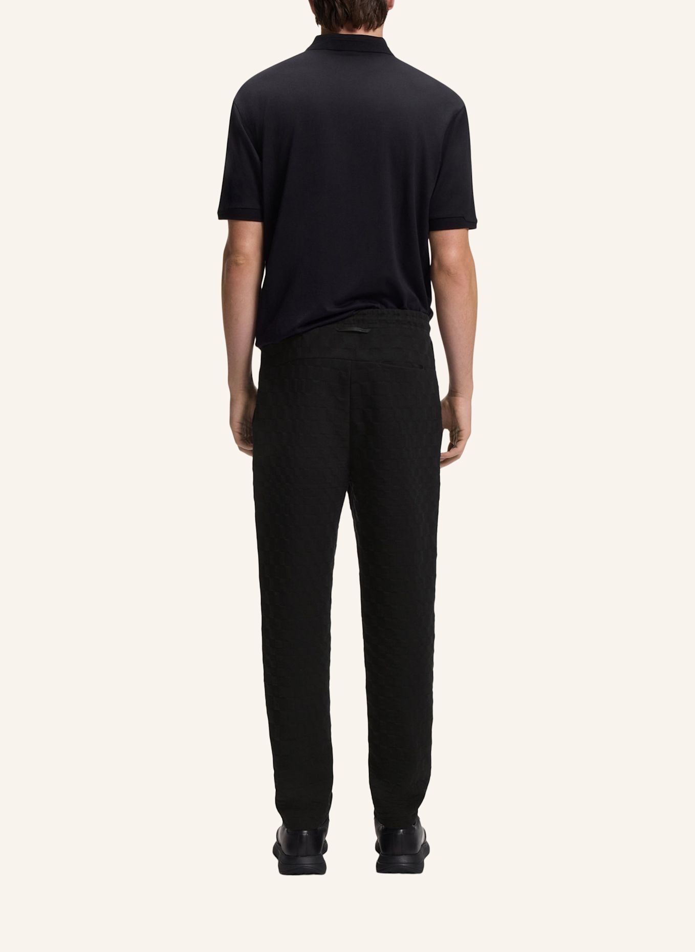 BOSS Jogginghose JT_PS ICONS70 JACQ Regular Fit: SCHWARZ