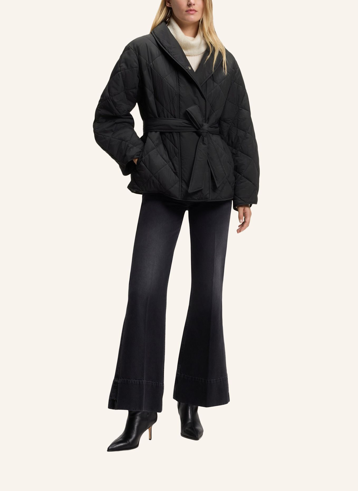 BOSS Jacke C_PACOLINA Regular Fit: SCHWARZ