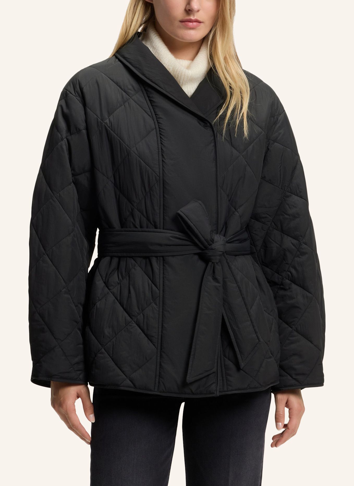 BOSS Jacke C_PACOLINA Regular Fit: SCHWARZ