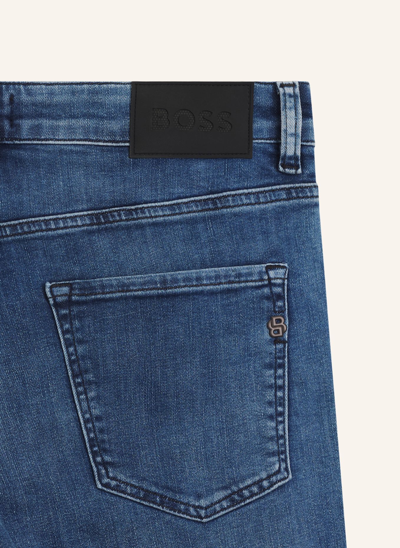 BOSS Jeans P-DELAWARE Slim Fit: SCHWARZ