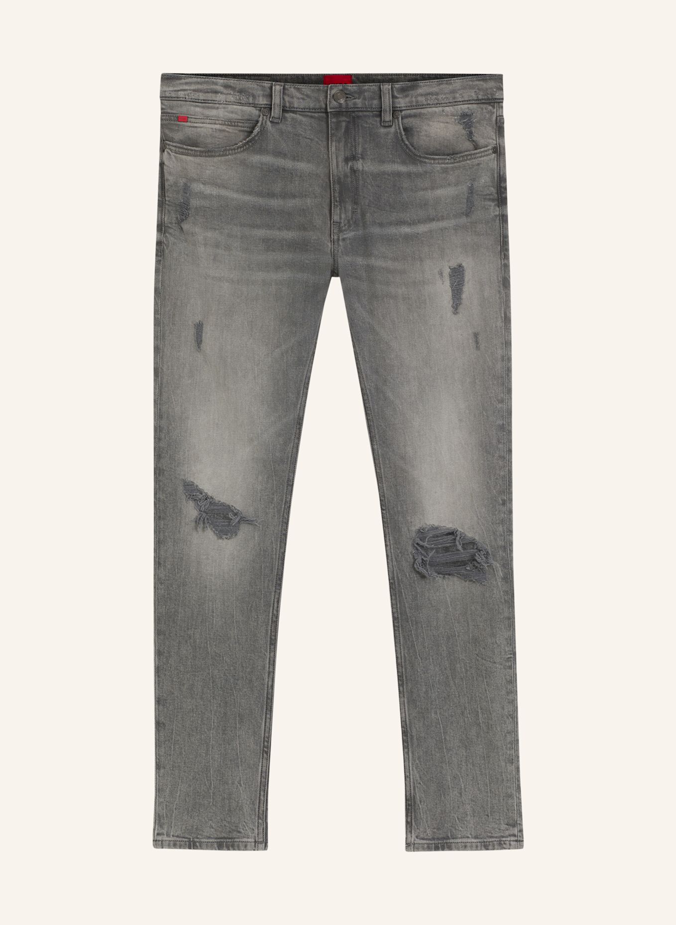 HUGO Jeans HUGO 734 Extra-Slim Fit: SILBER
