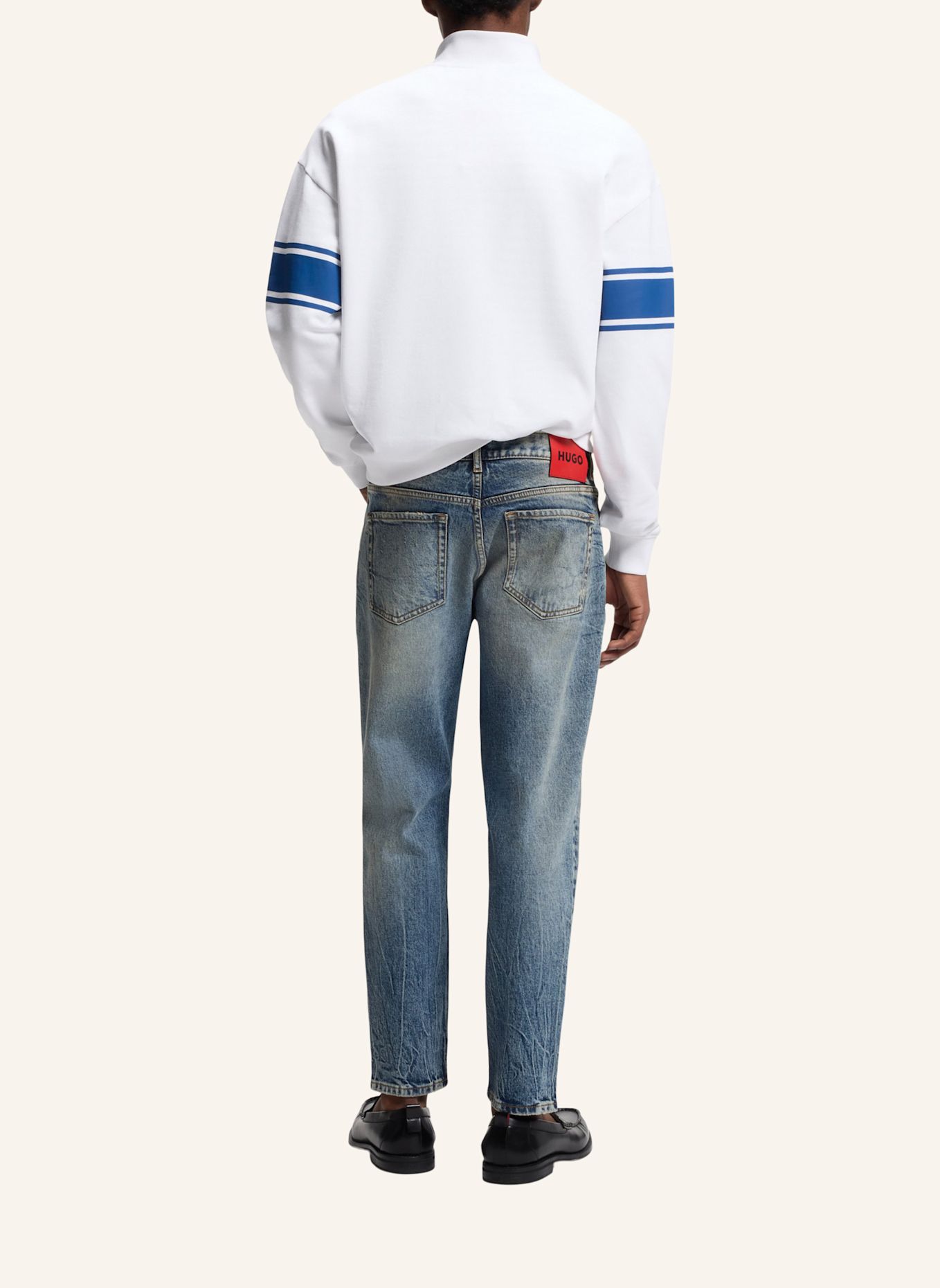 HUGO Jeans HUGO 634 Tapered Fit: BLAU