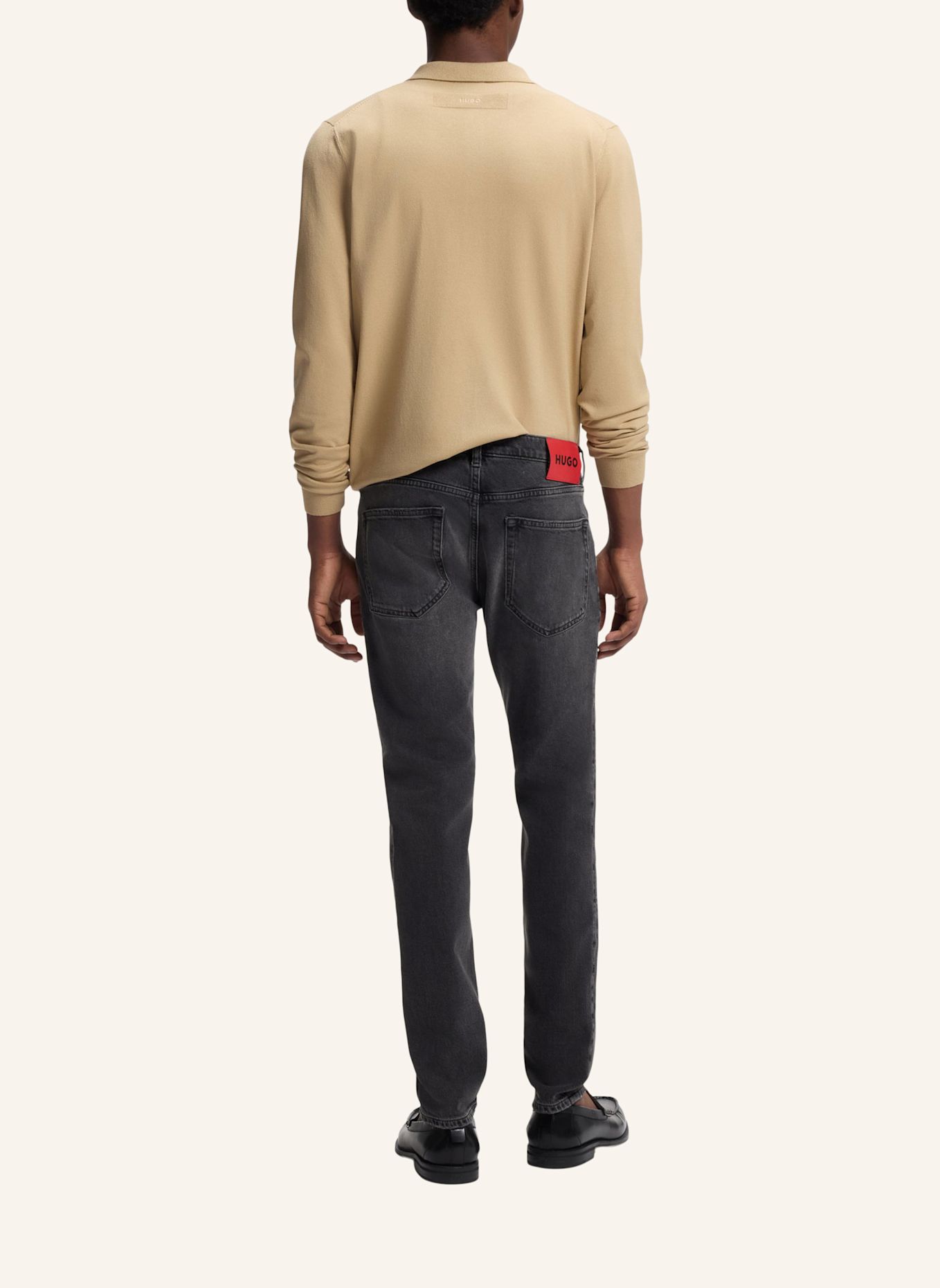 HUGO Jeans HUGO 734 Extra-Slim Fit: DUNKELGRAU