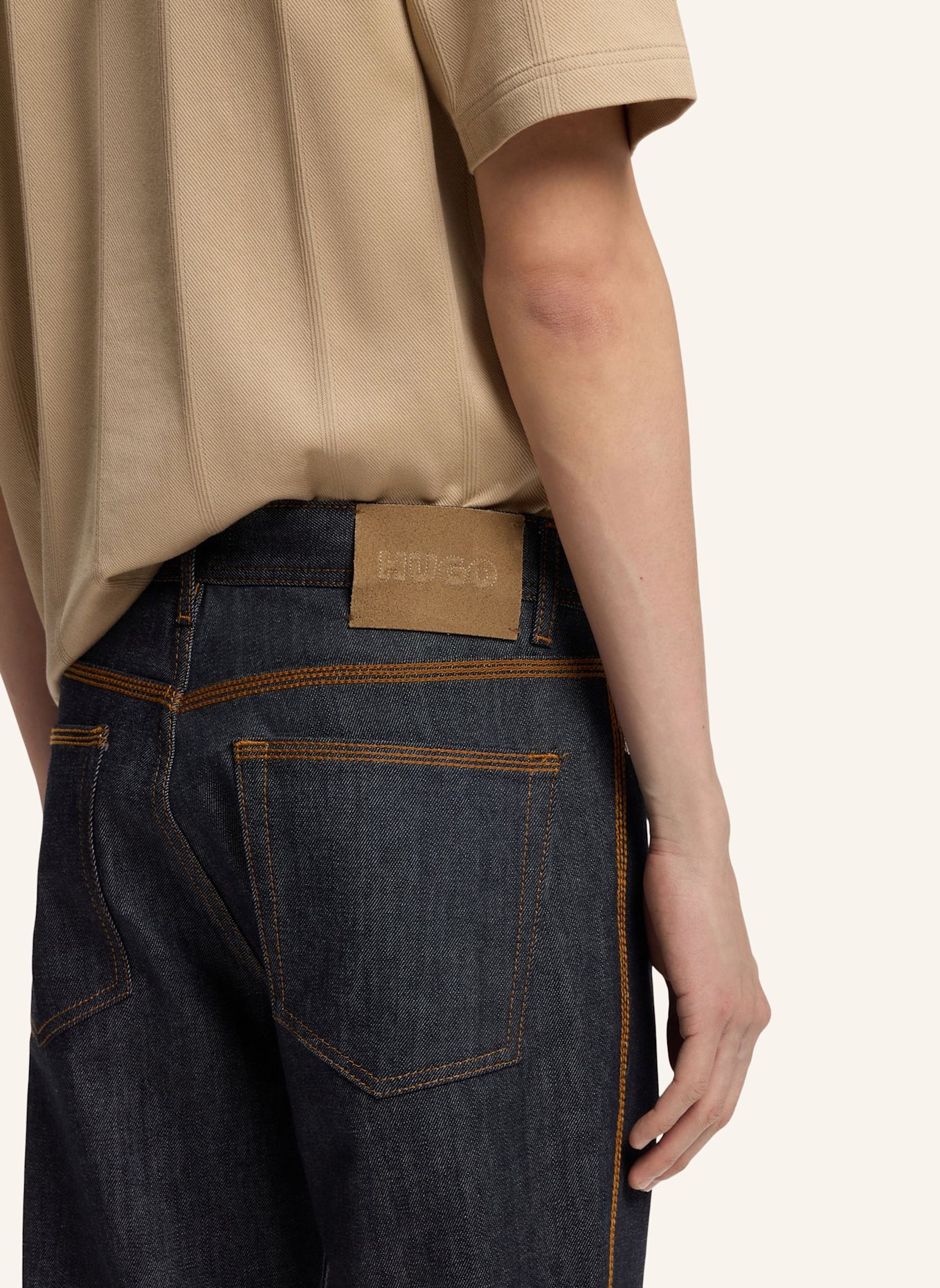 HUGO Jeans HUGO 634/5 Tapered Fit: DUNKELBLAU