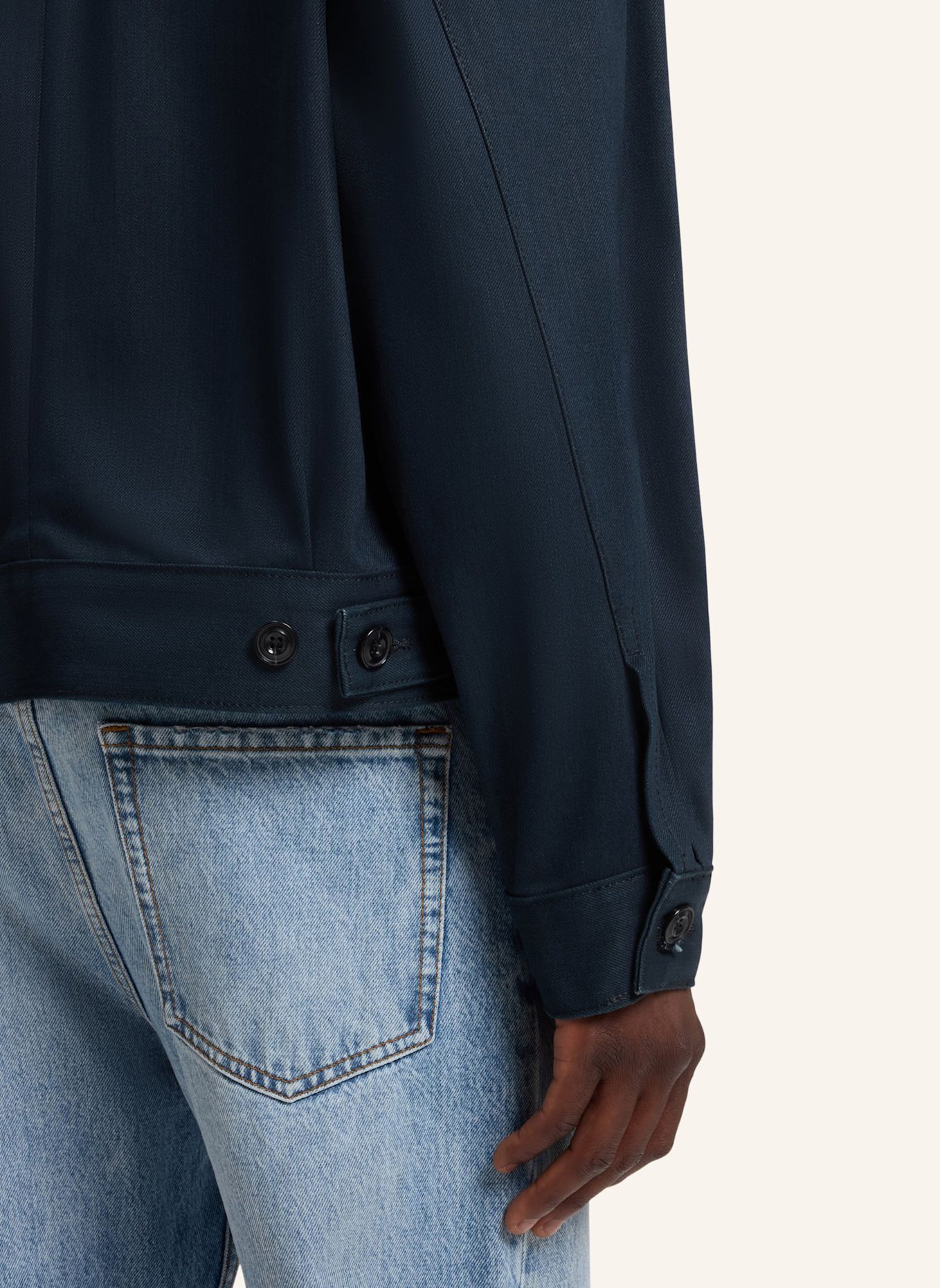 HUGO Jeans HUGO 083/1 Relaxed Fit: DUNKELBLAU