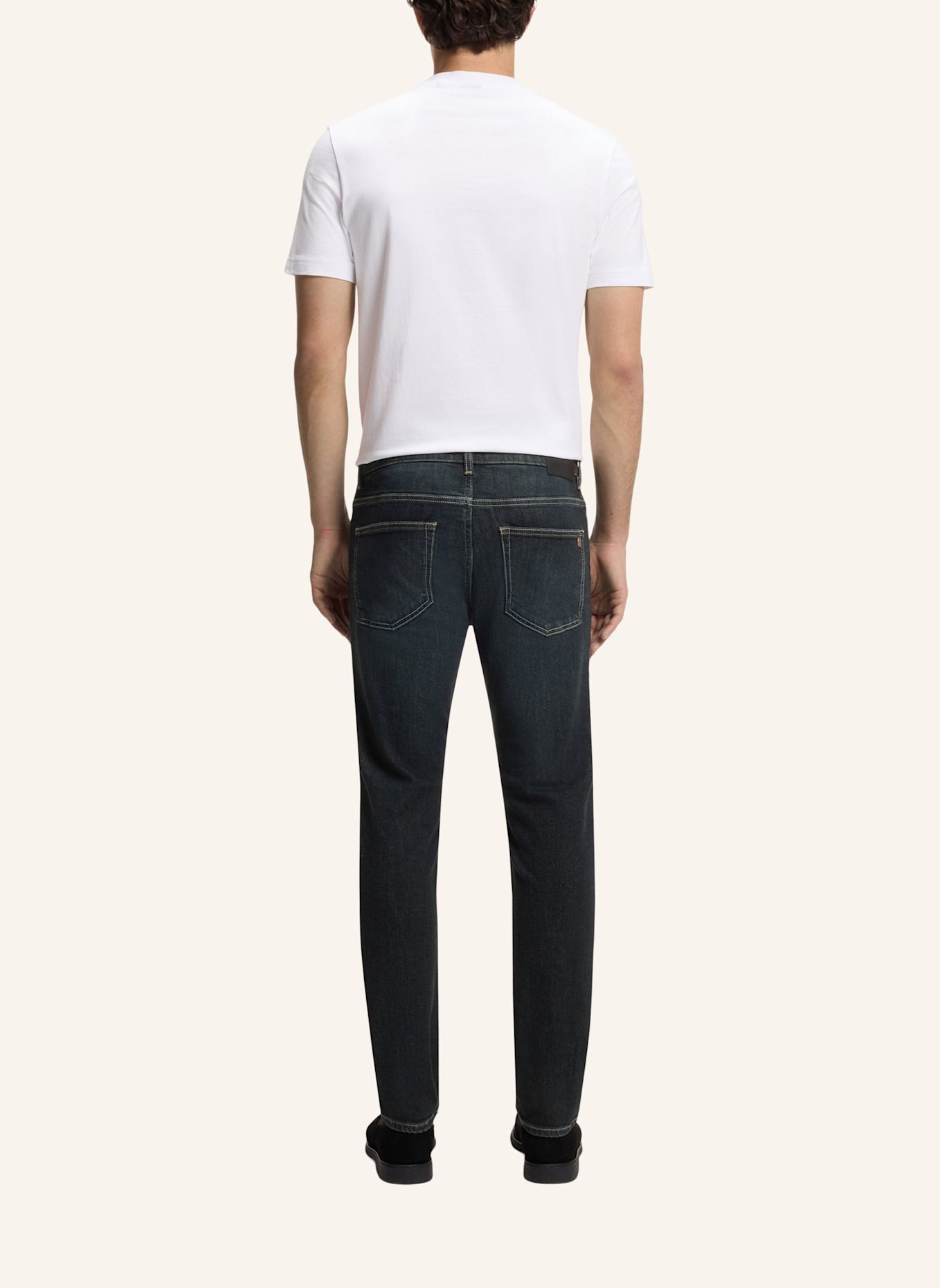 BOSS Jeans DELAWARE-2-BO Slim Fit: DUNKELBLAU