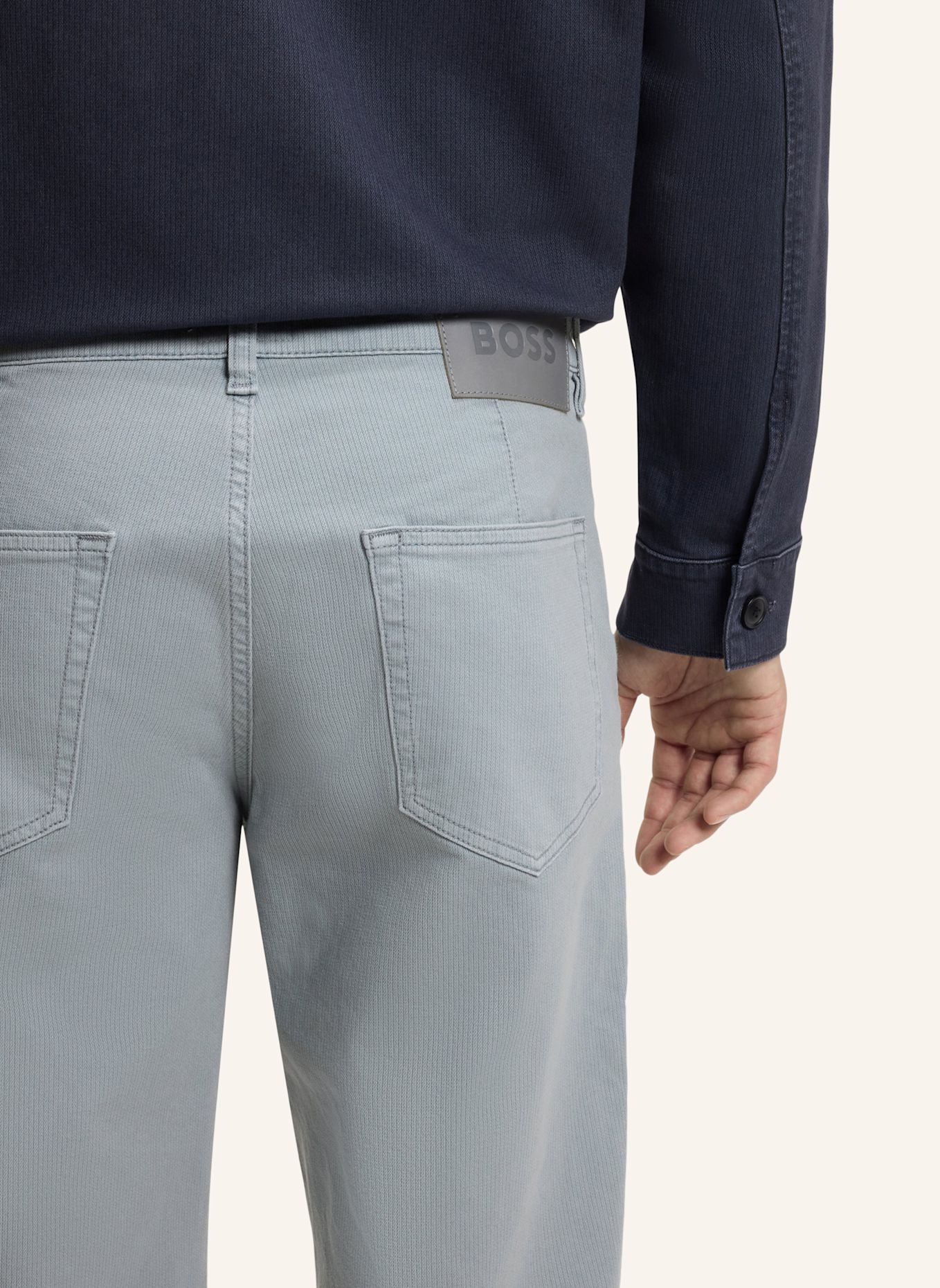 BOSS Jeans SKYE_HYBRID BO Tapered Fit: GRAU