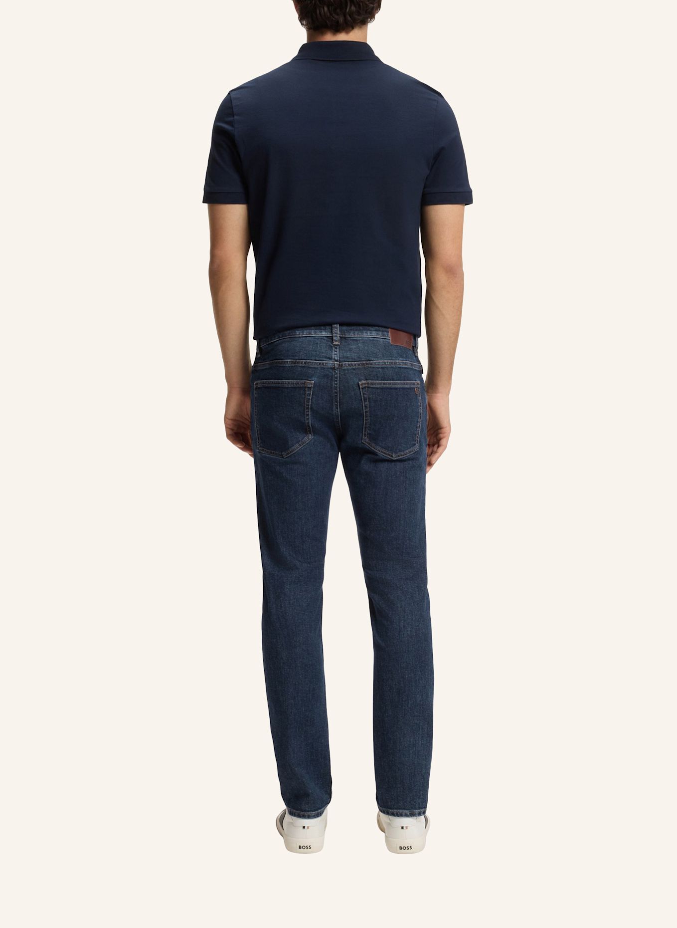 BOSS Jeans DELAWARE BO Slim Fit: DUNKELBLAU
