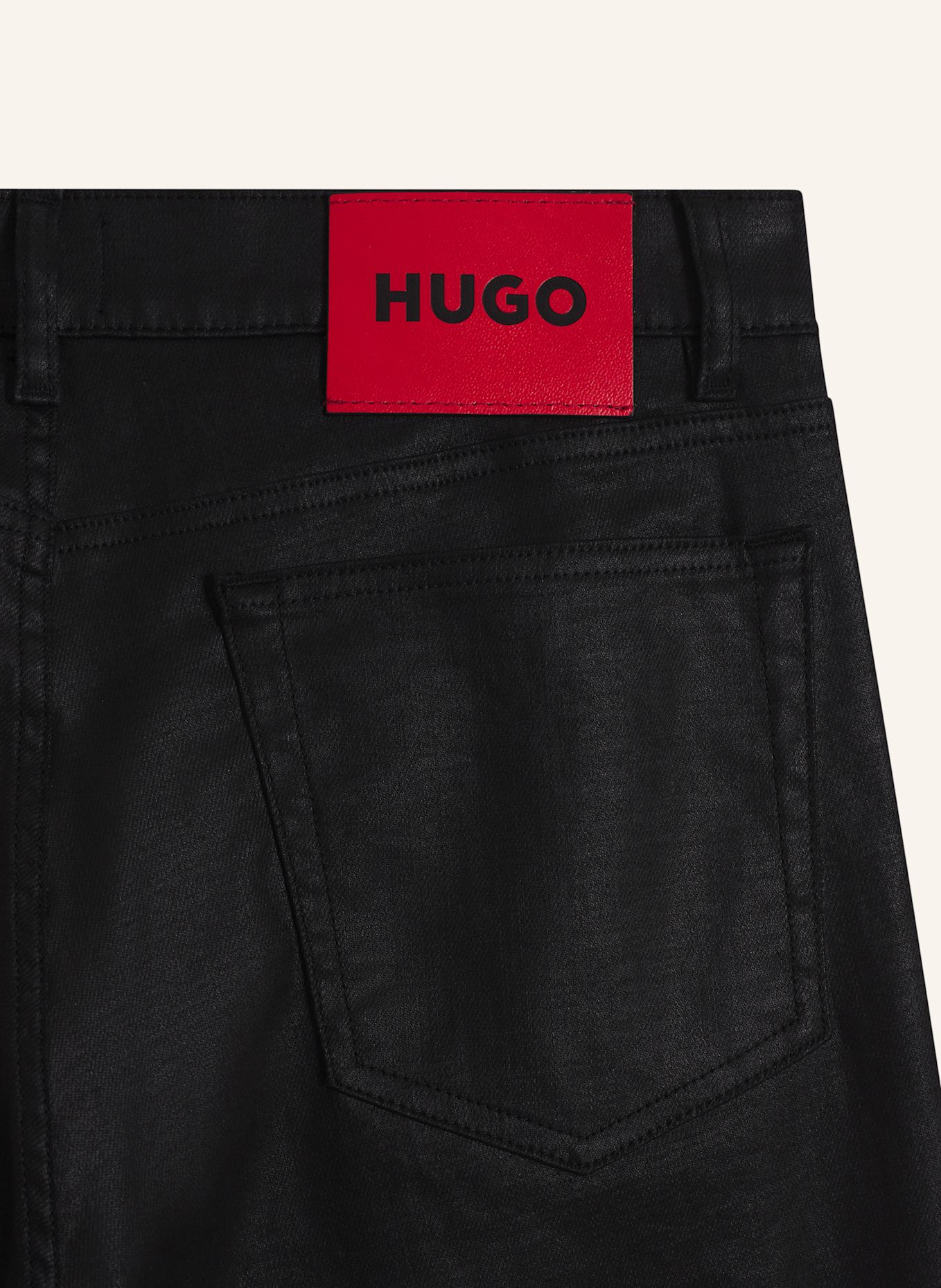HUGO Jeans HUGO 708 Slim Fit: SCHWARZ