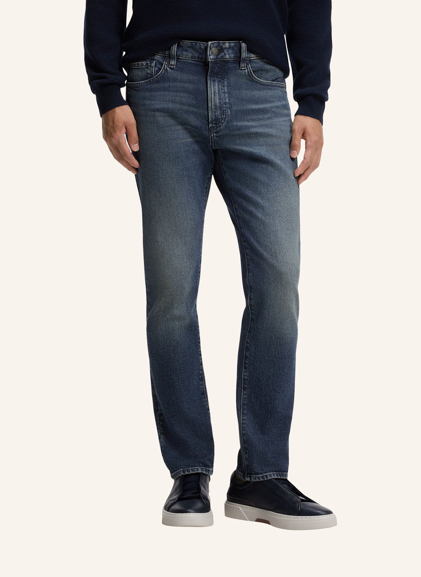 BOSS Jeans L-KAROO Slim Fit: BLAU