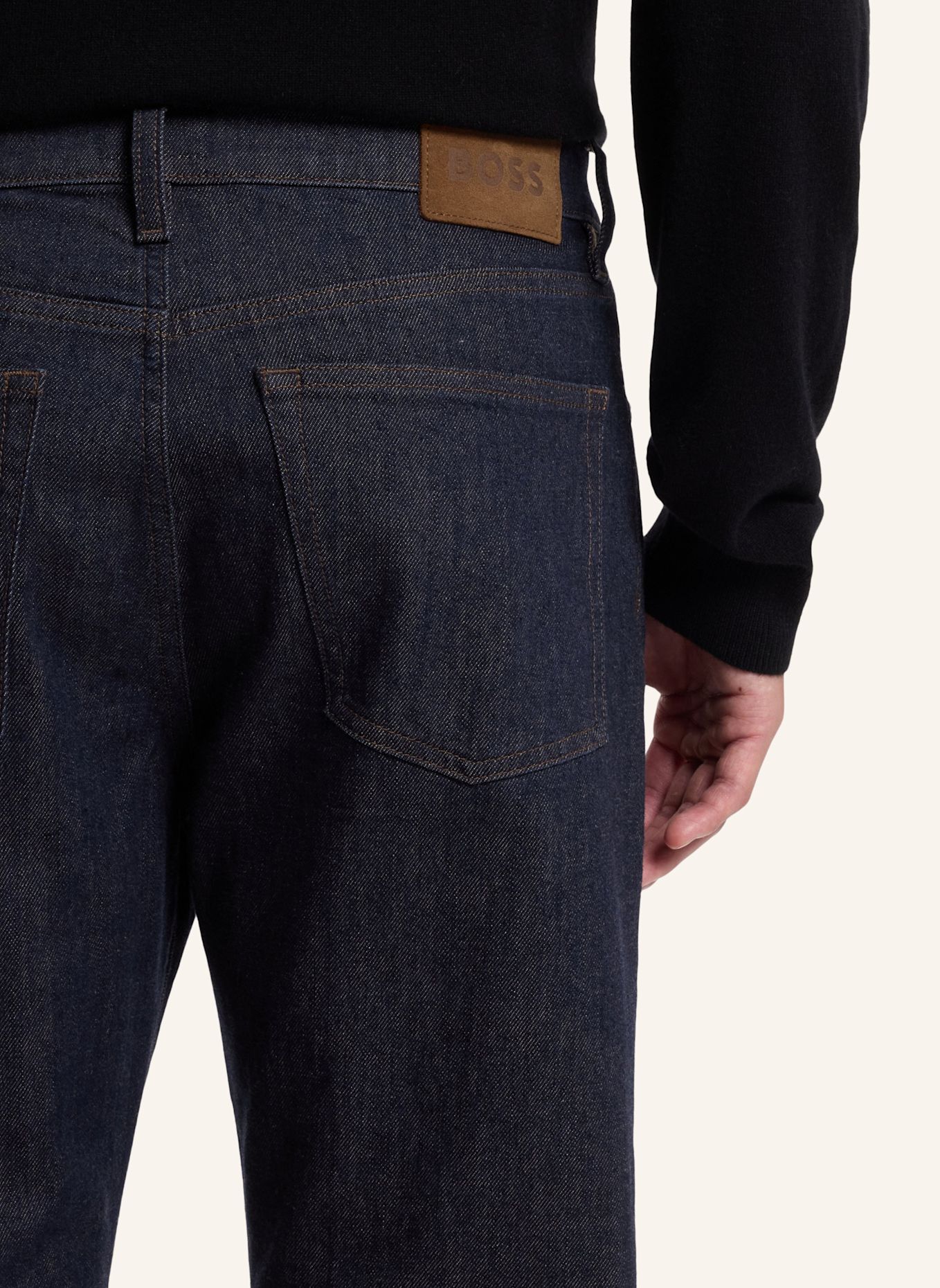 BOSS Jeans L-OGDEN Regular Fit: DUNKELBLAU