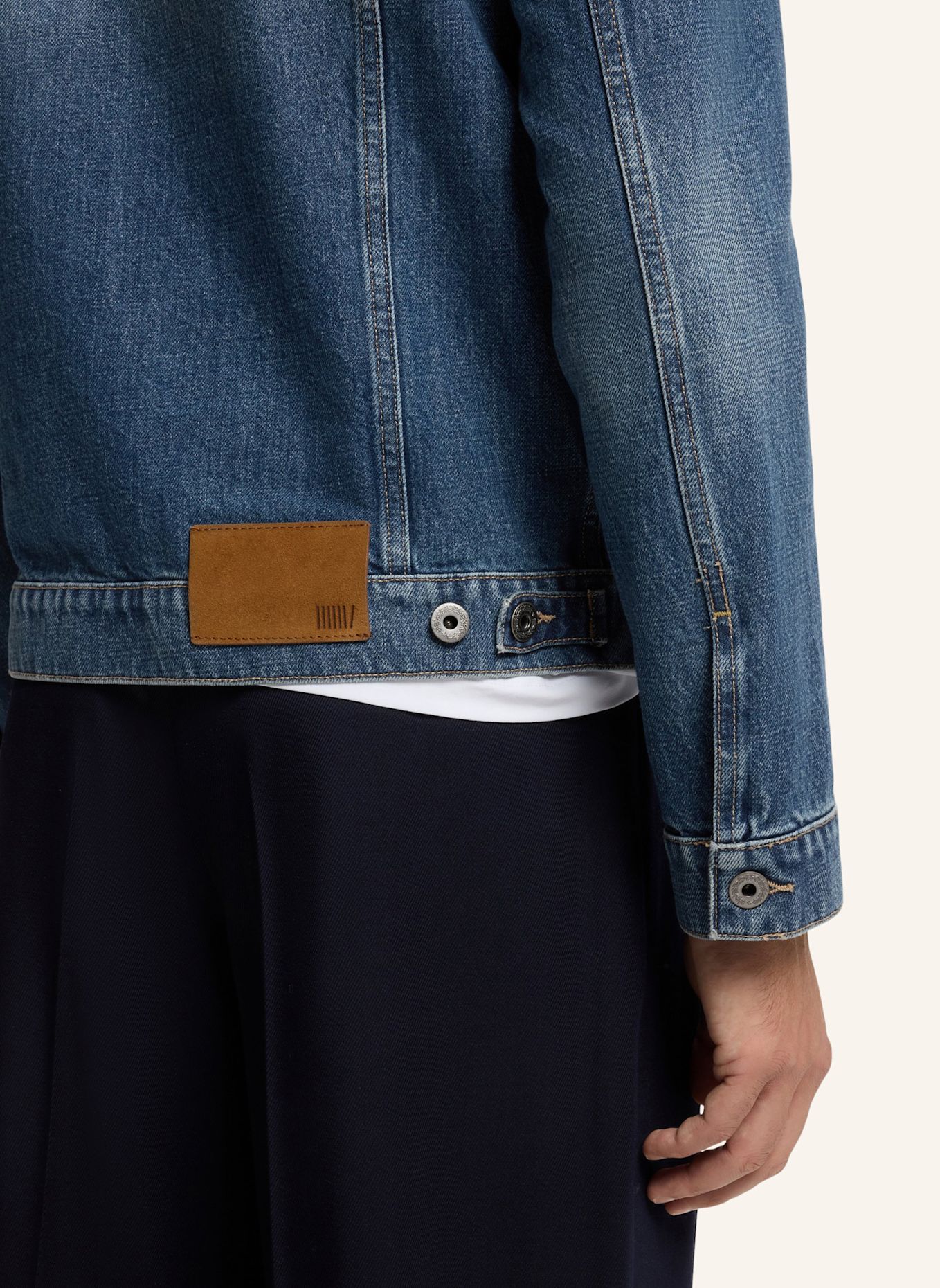 BOSS Jeansjacke TRUCKER_DB: BLAU