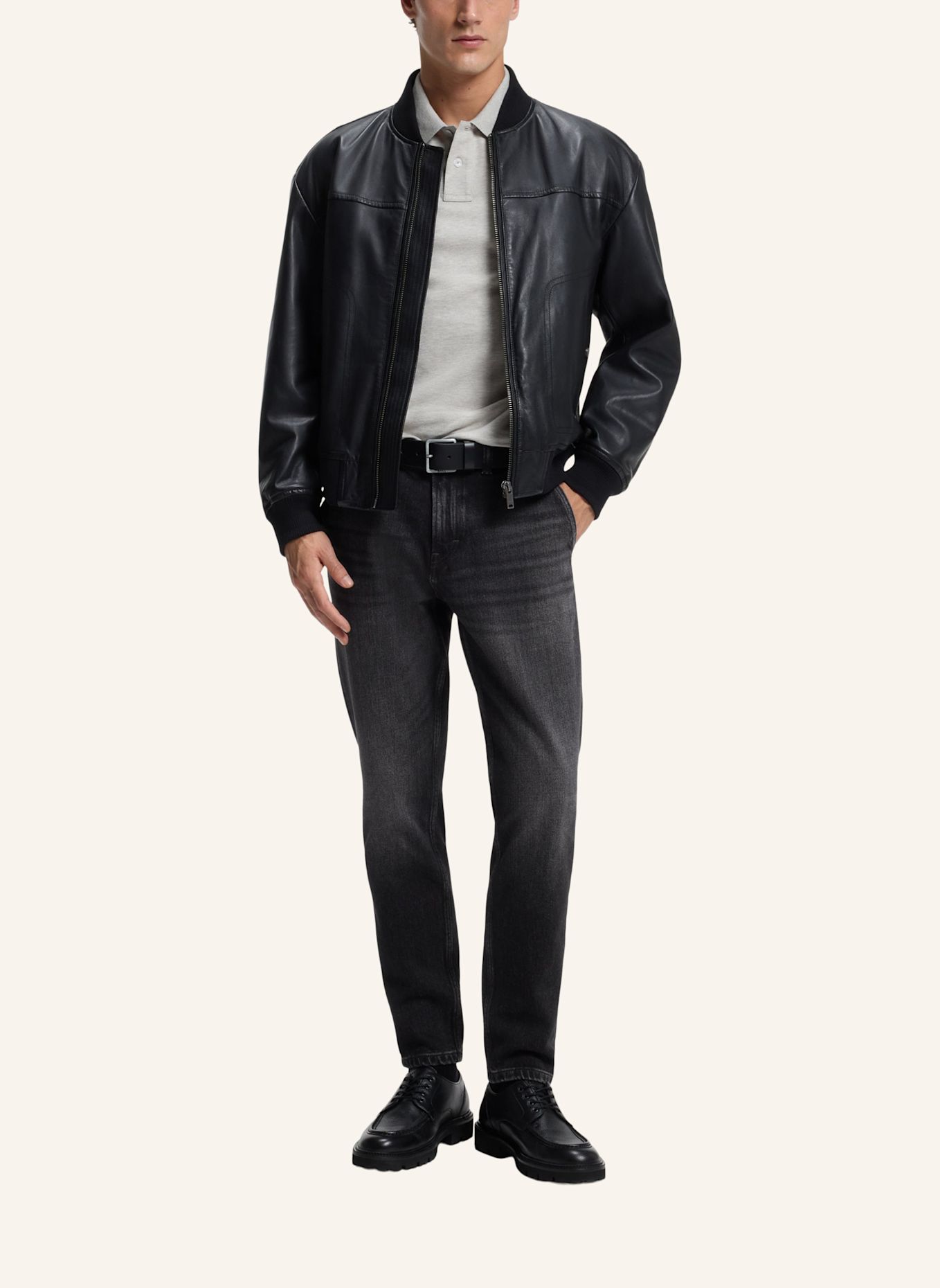 BOSS Jeans ONYX-5 BO Tapered Fit: SCHWARZ